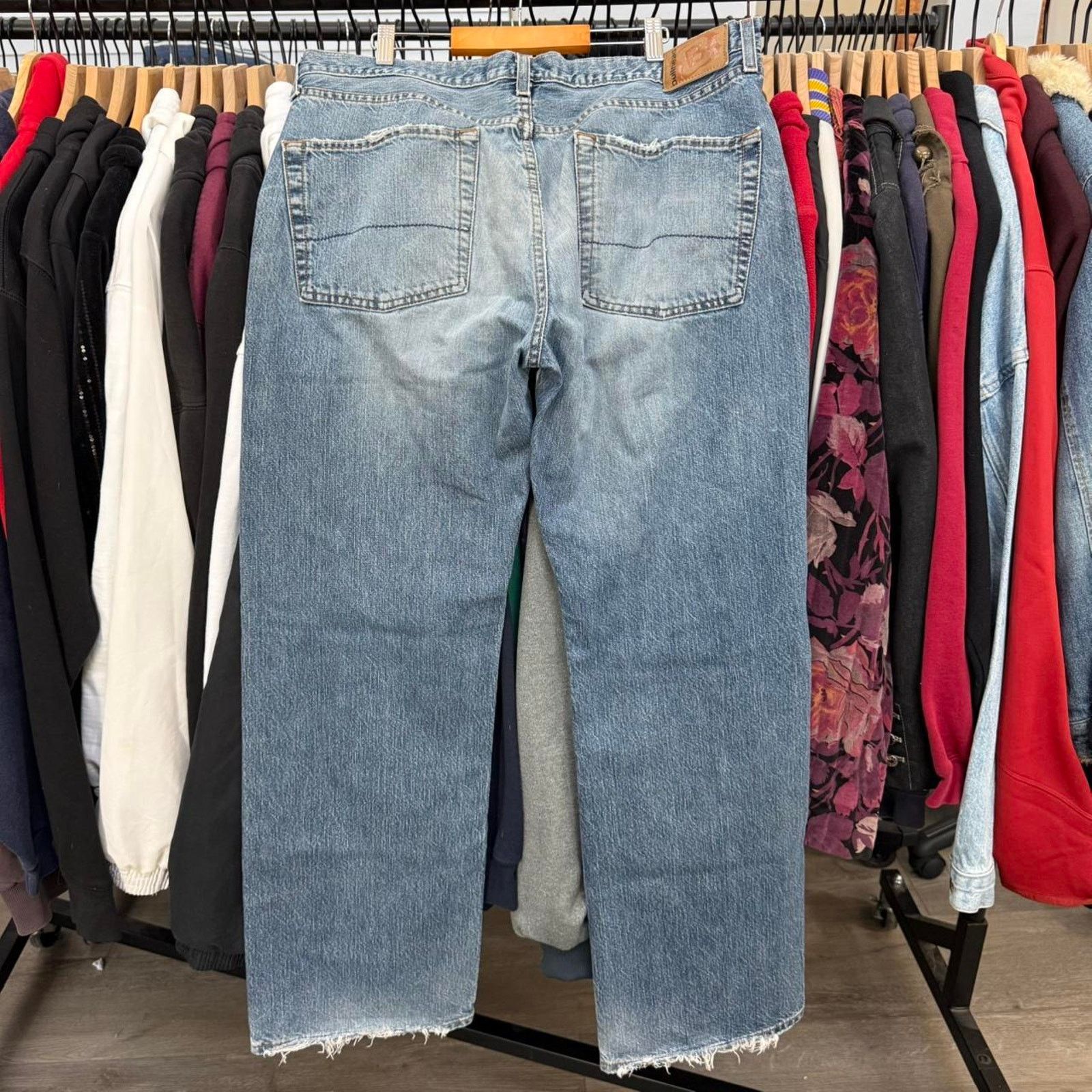 Other Vintage Y2K Baggy Bullhead Faded Denim Jeans Size US 38 / EU 54 - 6 Thumbnail