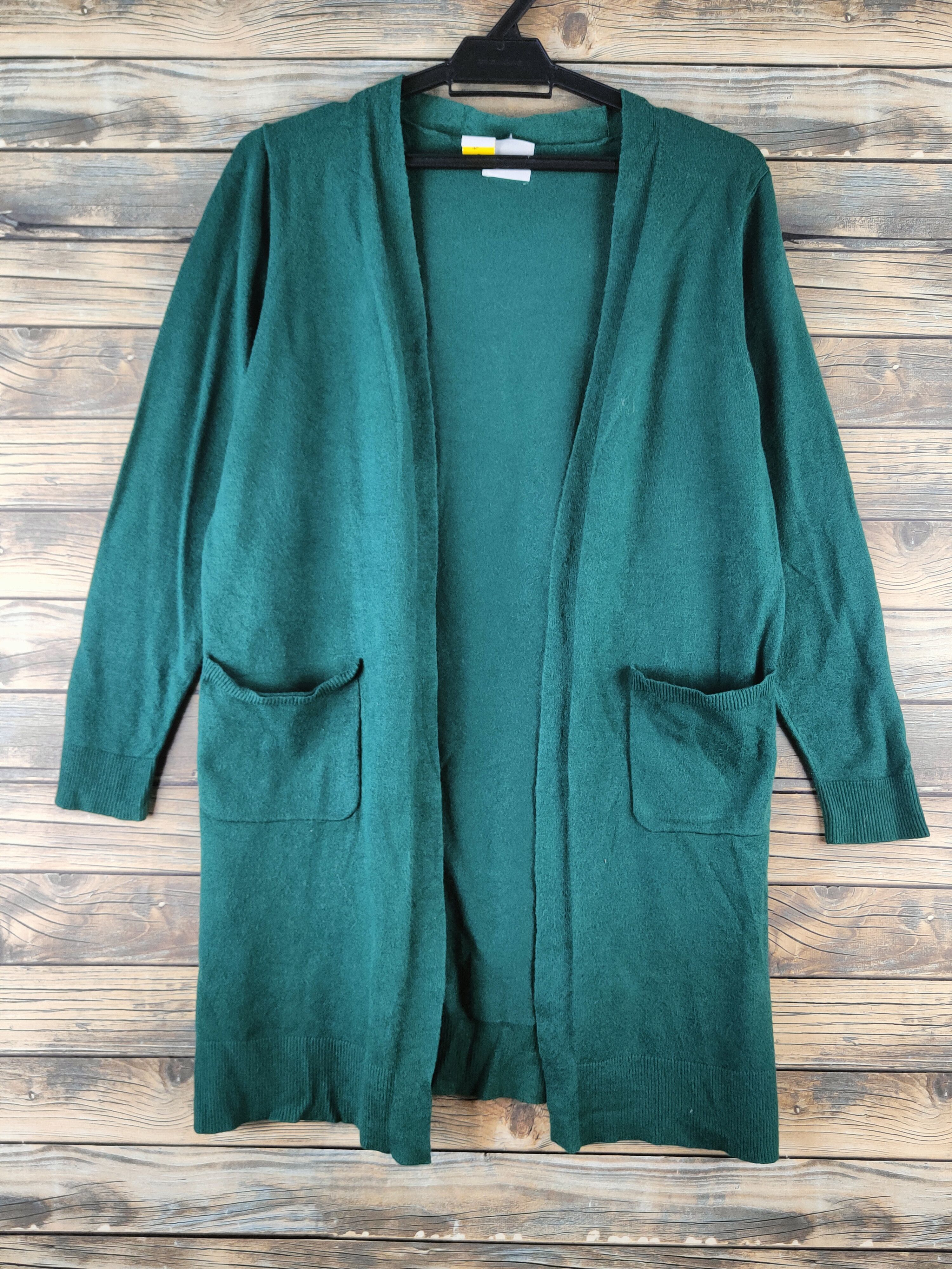 Japanese Brand DL Cascata Green Knitwear Cardigan #46-944 Size M / US 6-8 / IT 42-44 - 1 Thumbnail