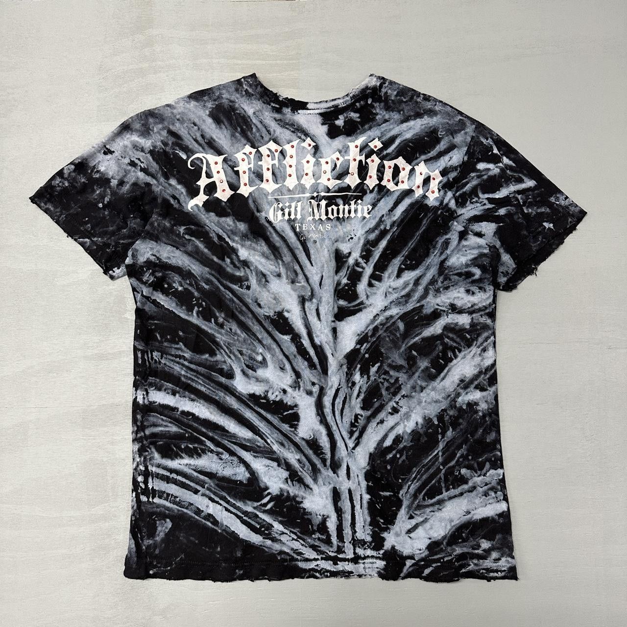 Affliction Y2K Affliction Red Label Crazy Cyber Goth Tee Shirt Large Size US L / EU 52-54 / 3 - 2 Thumbnail