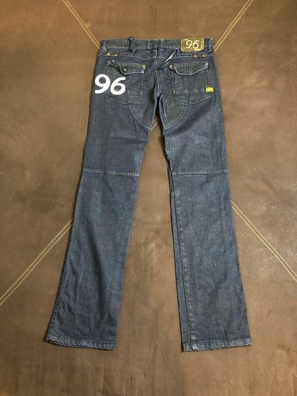 G-Star Rare Vintage G-Star Elwood Denim Jeans Avant-Garde Y2K Size 30" / US 8 / IT 44 - 17 Thumbnail