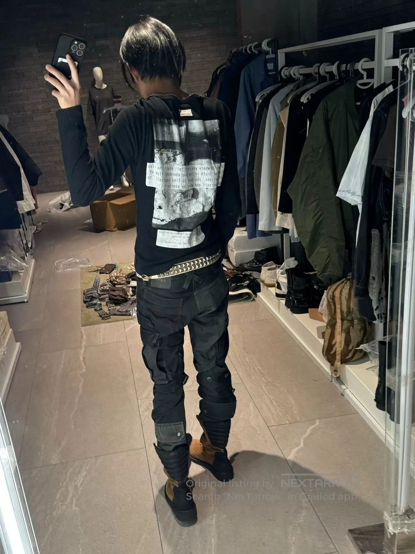 BRUT Archive harajuku archive long sleeve shirt with print. Size US M / EU 48-50 / 2 - 4 Thumbnail