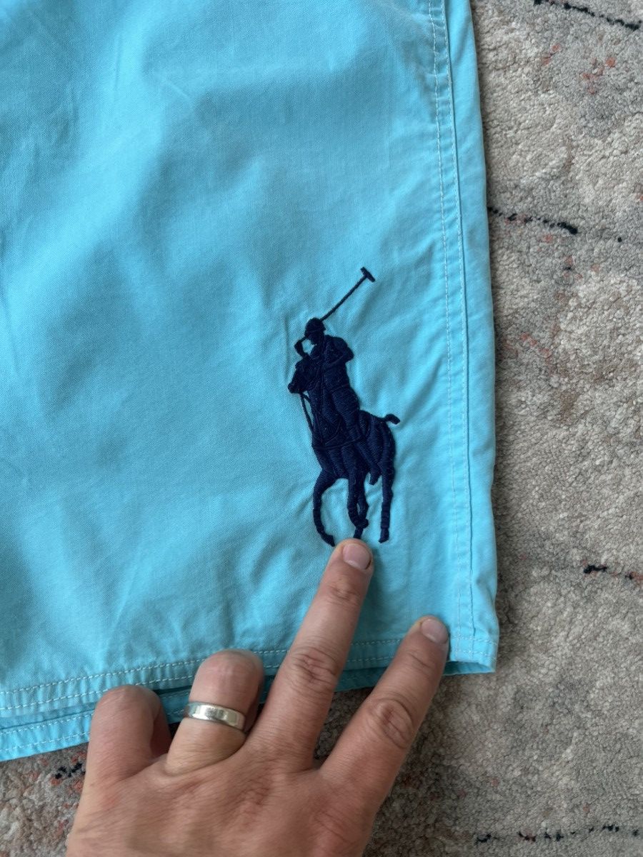 Polo Ralph Lauren Vintage Polo Ralph Lauren Swimming Shorts Size US 36 / EU 52 - 2 Thumbnail