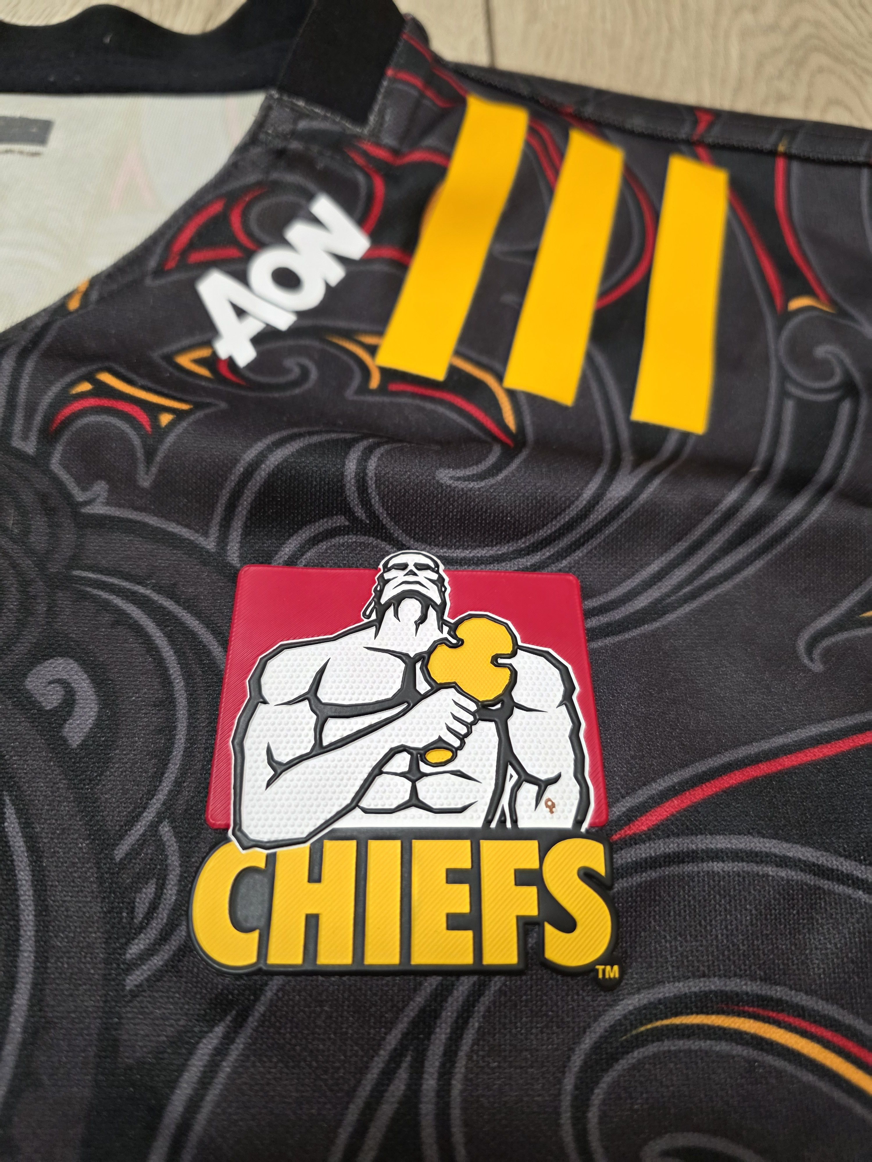 All Sport CHIEFS RUGBY JERSEY 2019 NEW ZEALAND RUGBY JERSEY SHIRT 3XL Size US XXL / EU 58 / 5 - 4 Thumbnail