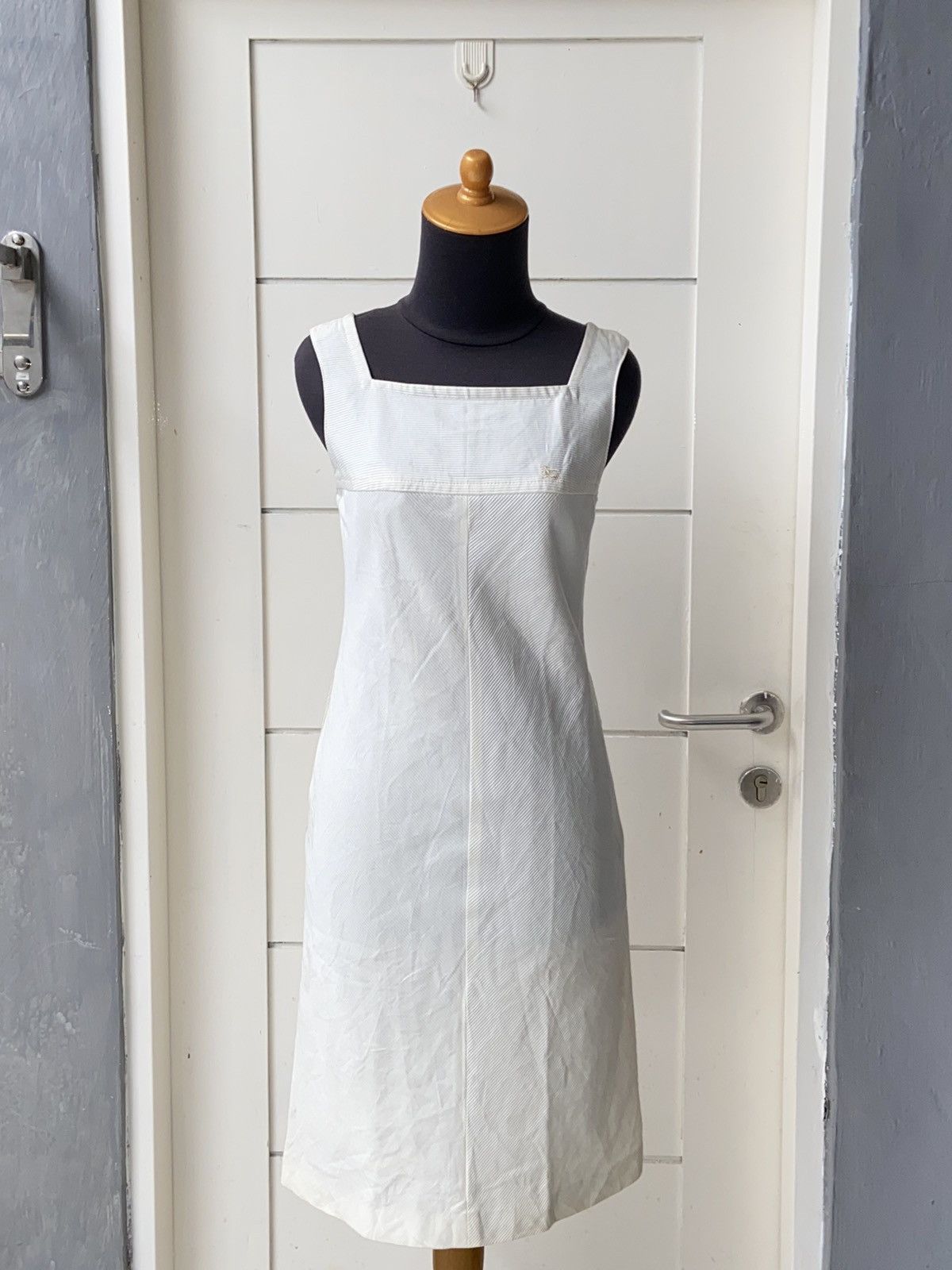 BURBERRY London White Dress