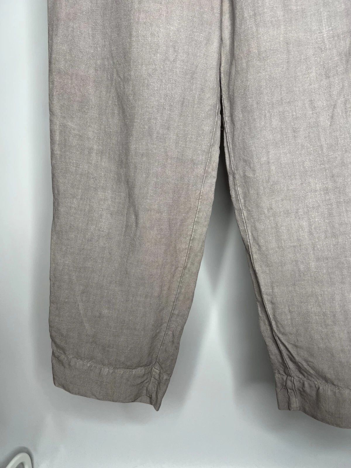 OSKA OSKA Light Grey 100% Linen Wide Leg Pants Trousers Size 3 Size 32" / US 10 / IT 46 - 4 Thumbnail
