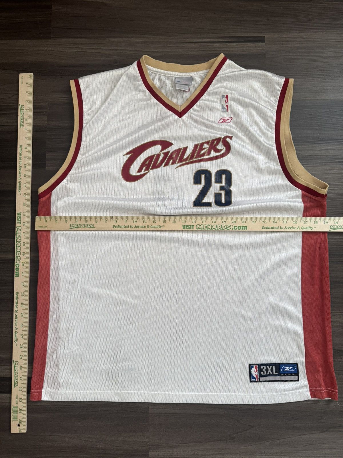 Reebok Reebok NBA Cleveland Cavaliers Jersey LeBron James #23 3XL Size US XXL / EU 58 / 5 - 2 Thumbnail
