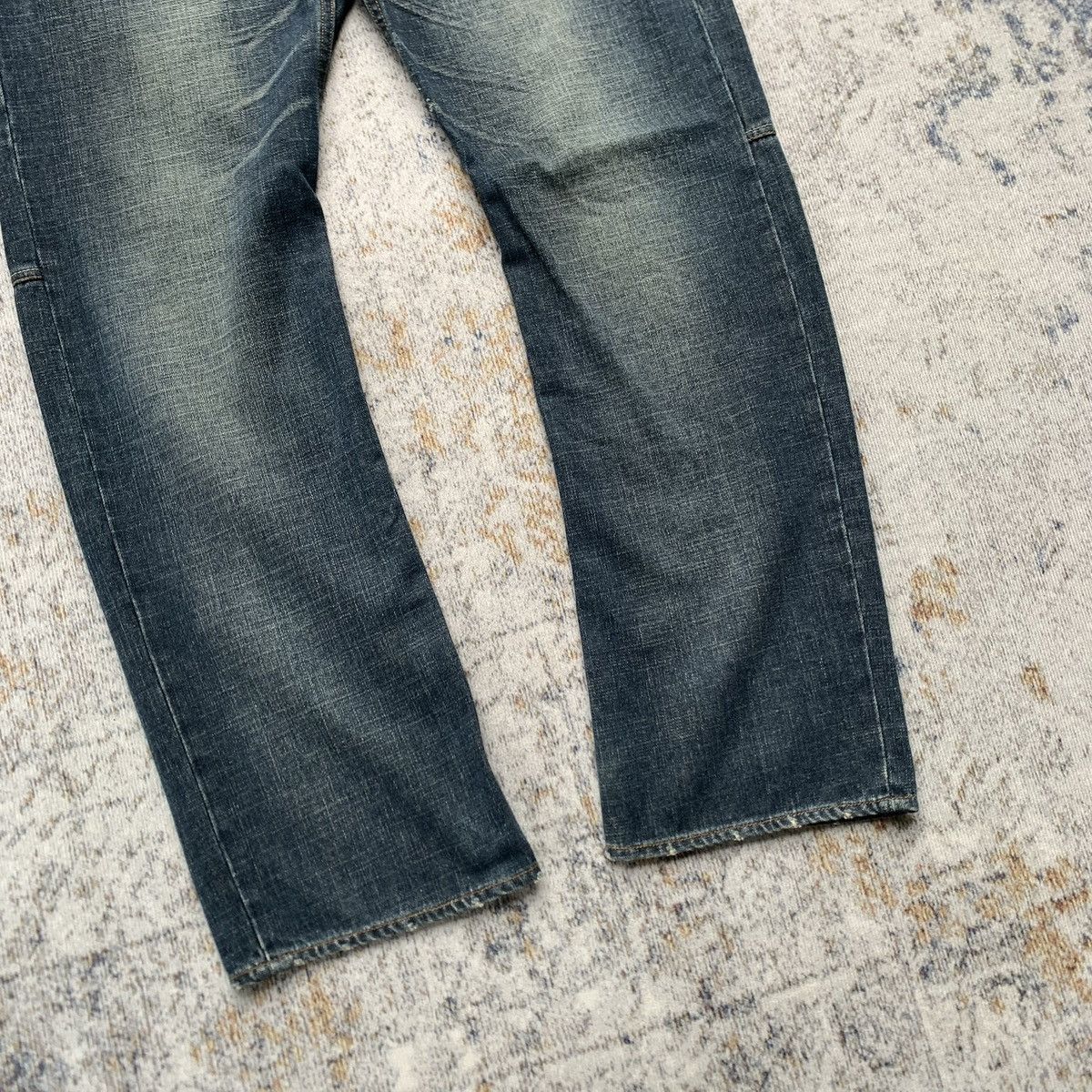 Japanese Brand Rare Vintage Dominate Mudwash Double Waist Artisan Jeans Size US 34 / EU 50 - 8 Thumbnail
