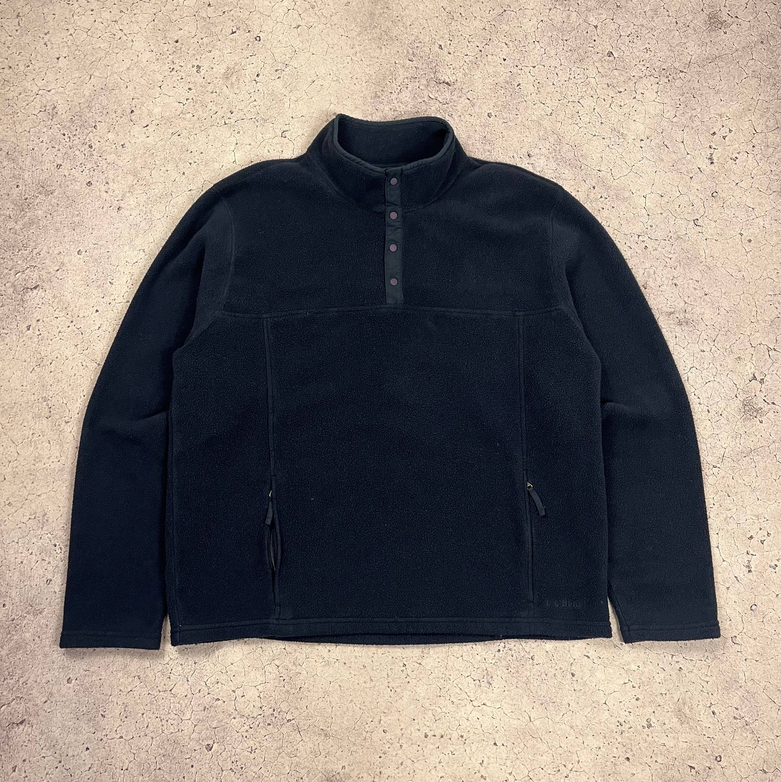 L.L. Bean T-Snap Fleece Polartec Vintage USA Gorpcore