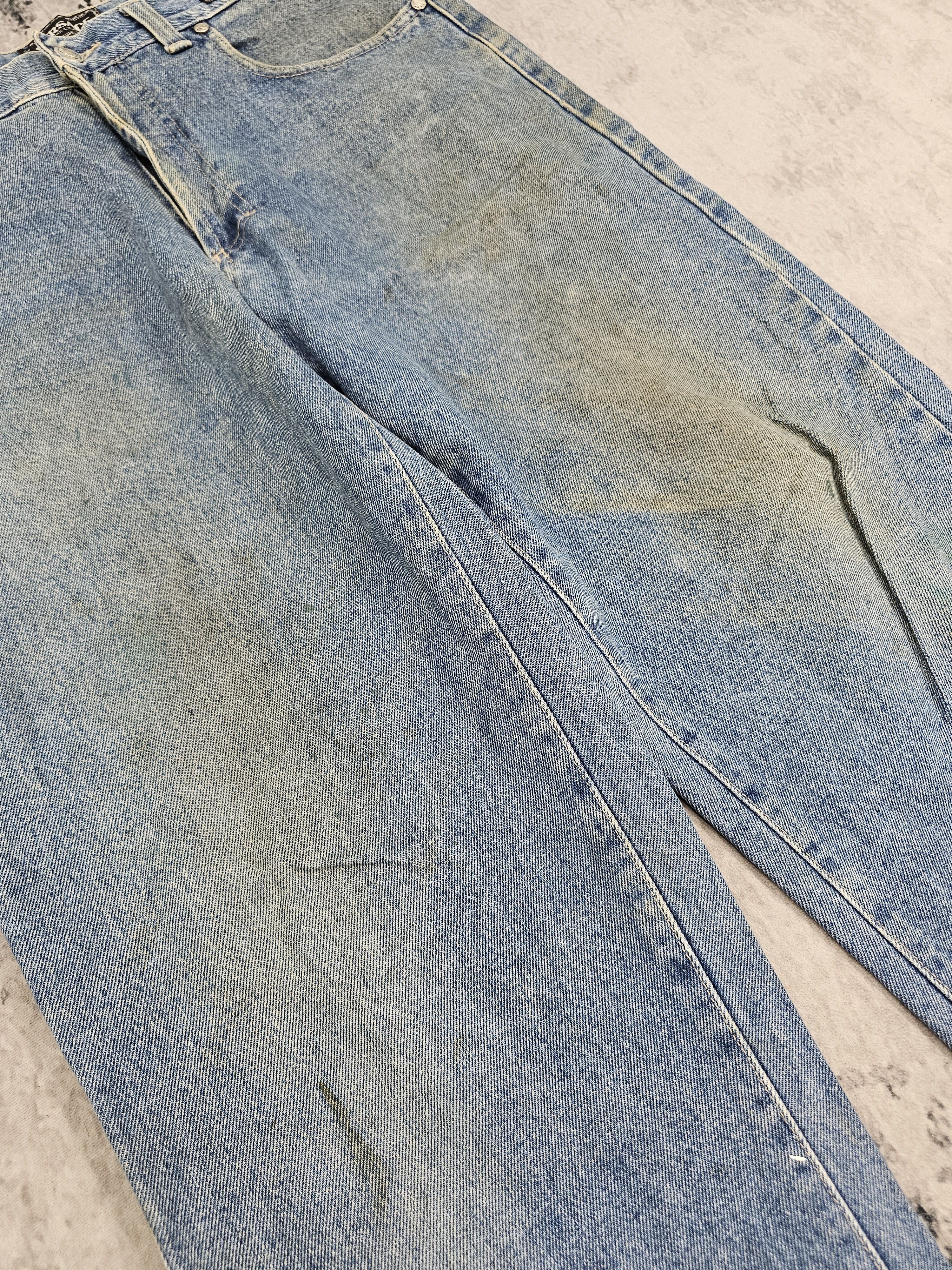 Versace Vintage VERSACE JEANS COUTURE High Rise Stain Jeans JB0294 Size US 36 / EU 52 - 8 Thumbnail