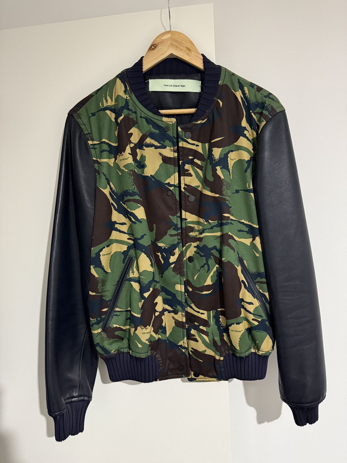 Off-White × Virgil Abloh Offwhite x Virgil Abloh Bomber Jacket Size US M / EU 48-50 / 2 - 1 Thumbnail