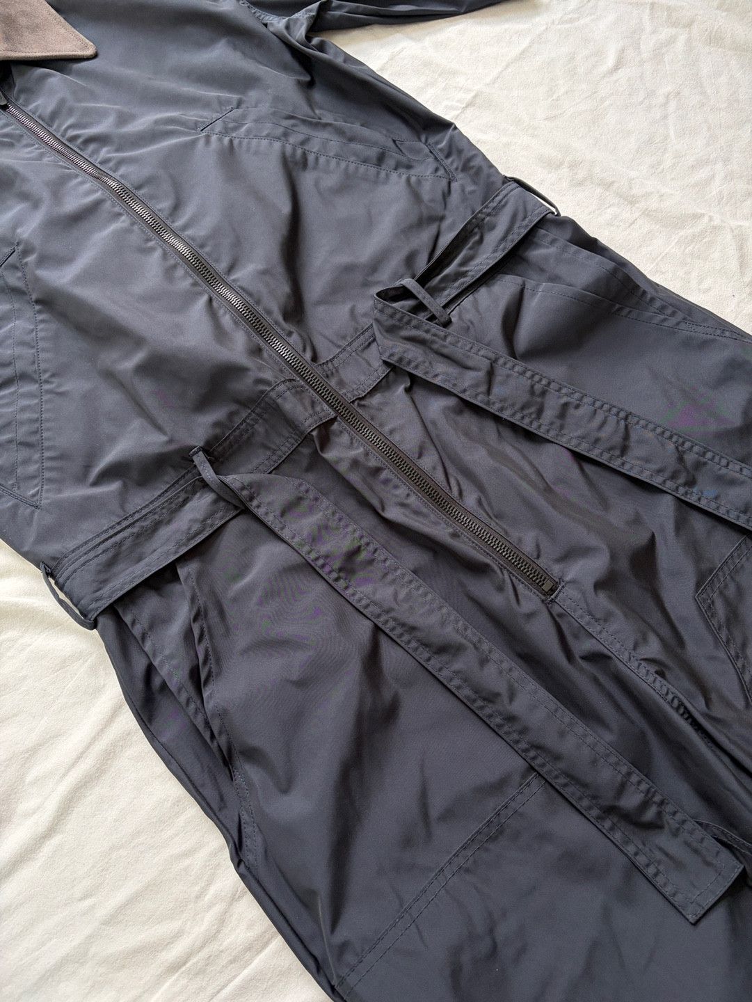 Fear of God Sixth Belted Nylon Jumpsuit Navy Eternal 6th 7th 8th Size US 32 / EU 48 - 12 Thumbnail