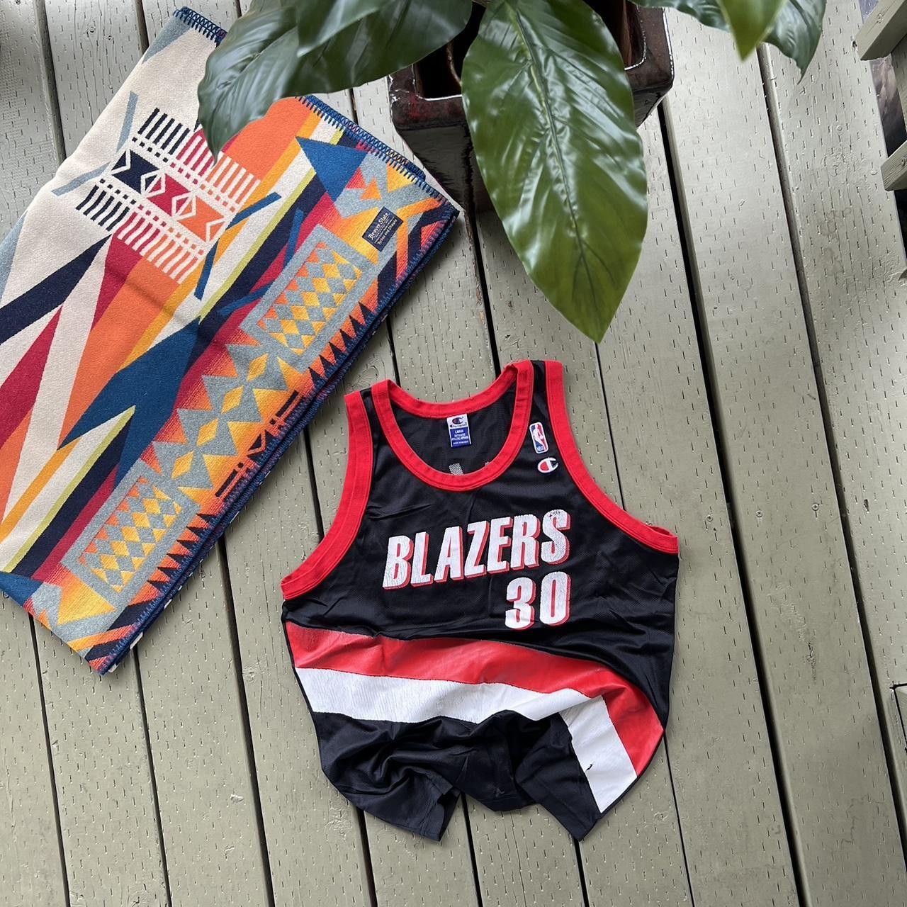 Champion Vintage Champion Portland TrailBlazers Rasheed WallaceJersey Size US L / EU 52-54 / 3 - 1 Thumbnail
