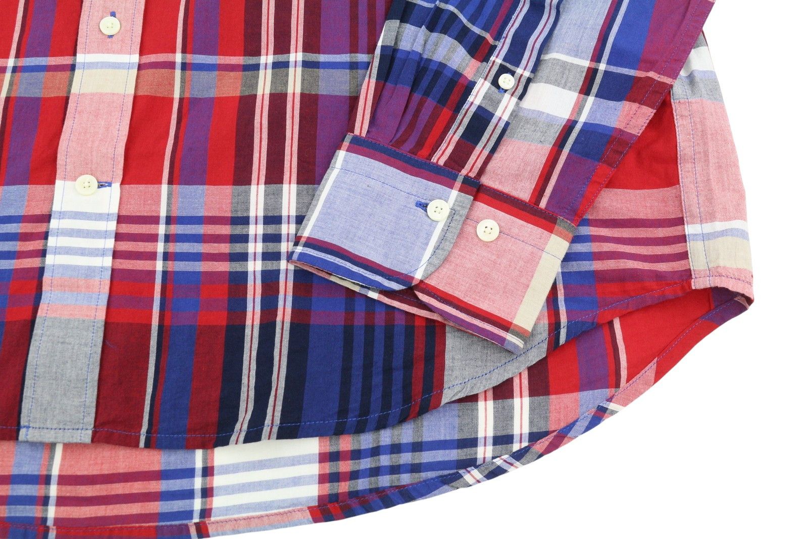 Gant WASHED POPLIN CHECK L Relaxed Plaid Button-Down 87497 Size US L / EU 52-54 / 3 - 5 Thumbnail