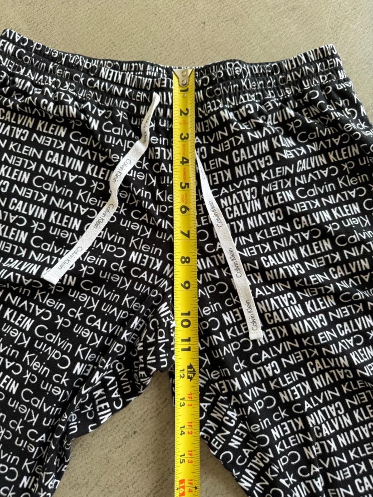 Calvin Klein Calvin Klein / Logo Fleece Pajama Pants / Black White Size ONE SIZE - 5 Thumbnail