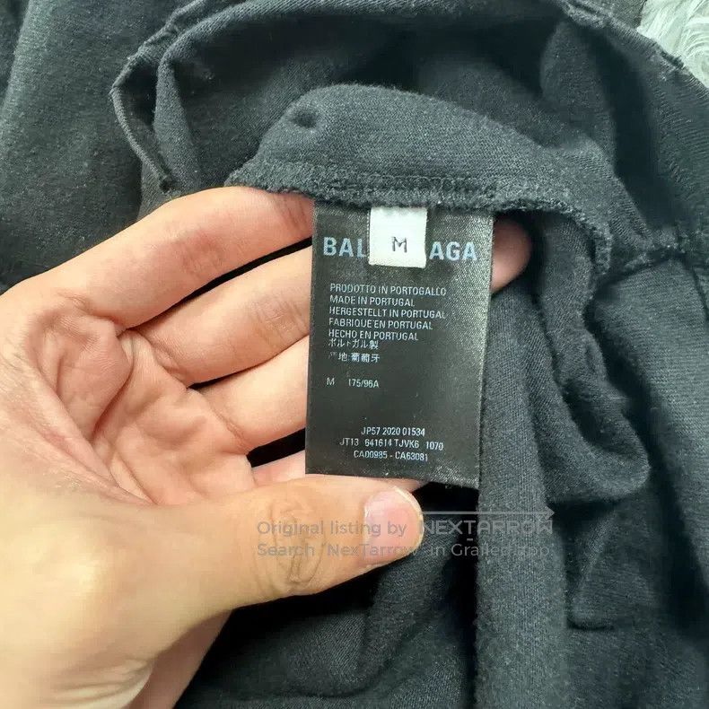 Balenciaga Balenciaga Marathon Short Sleeve Size US M / EU 48-50 / 2 - 4 Thumbnail