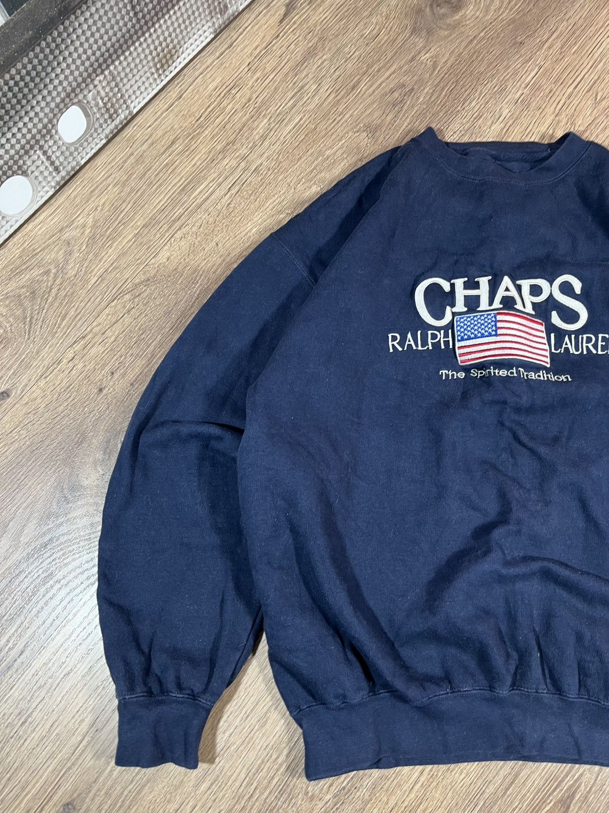 Polo Ralph Lauren Vintage Chaps Ralph Lauren Sweatshirt Big Logo American 🇺🇸 Size US L / EU 52-54 / 3 - 2 Thumbnail