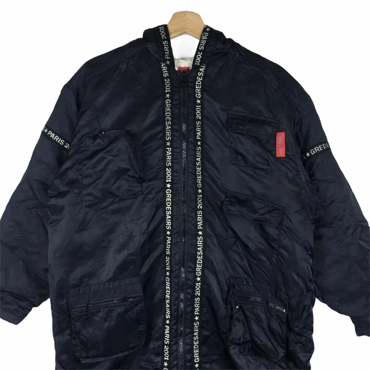 Vintage Vtg GREDESAIRS PARIS 2001 Collection Shearling Fur Winter Size L / US 10 / IT 46 - 2 Thumbnail