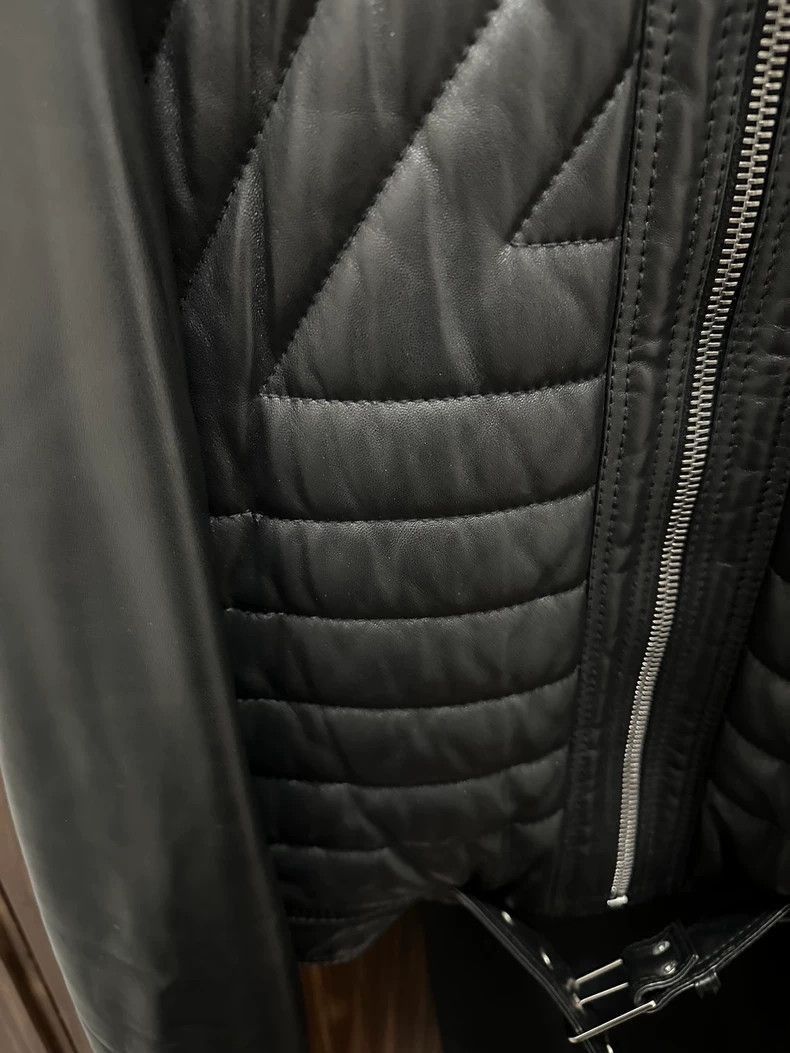 Dior dior homme black striped leather jacket-2507 Size US M / EU 48-50 / 2 - 2 Thumbnail