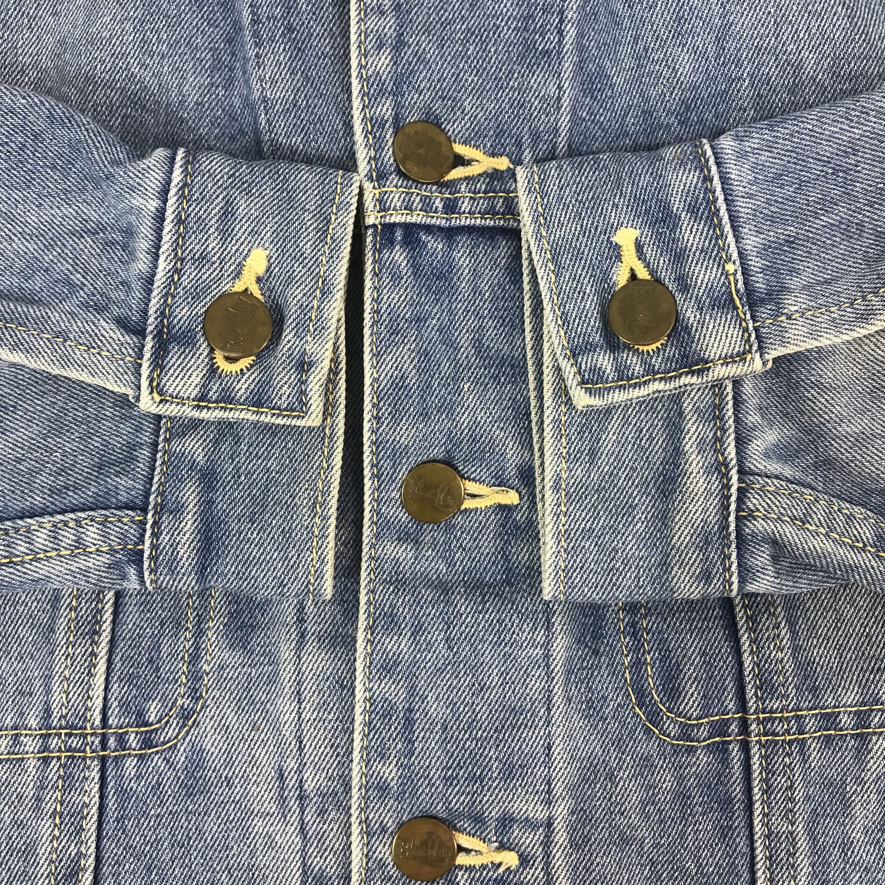 Japanese Brand BLUEWAY TRACKER DENIM JACKET JAPAN K63B11 Size US L / EU 52-54 / 3 - 7 Thumbnail