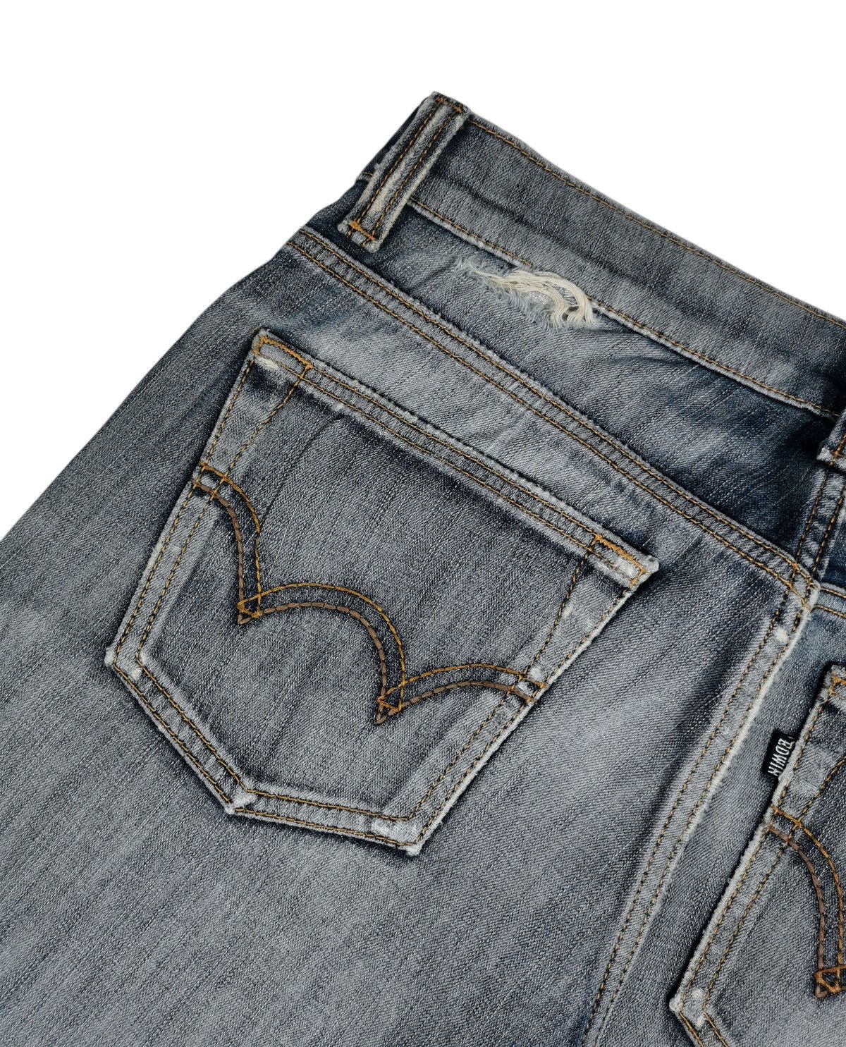 Edwin Vintage ED Edwin distressed denim jeans Size 32x31 Size US 32 / EU 48 - 5 Thumbnail