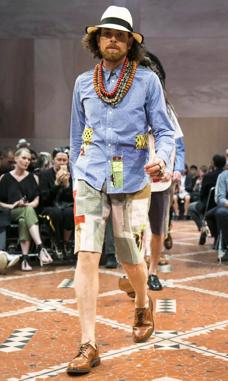 Junya Watanabe Junya Watanabe SizeM 2016SS Gubu stitching five-point pants Size US 32 / EU 48 - 9 Thumbnail