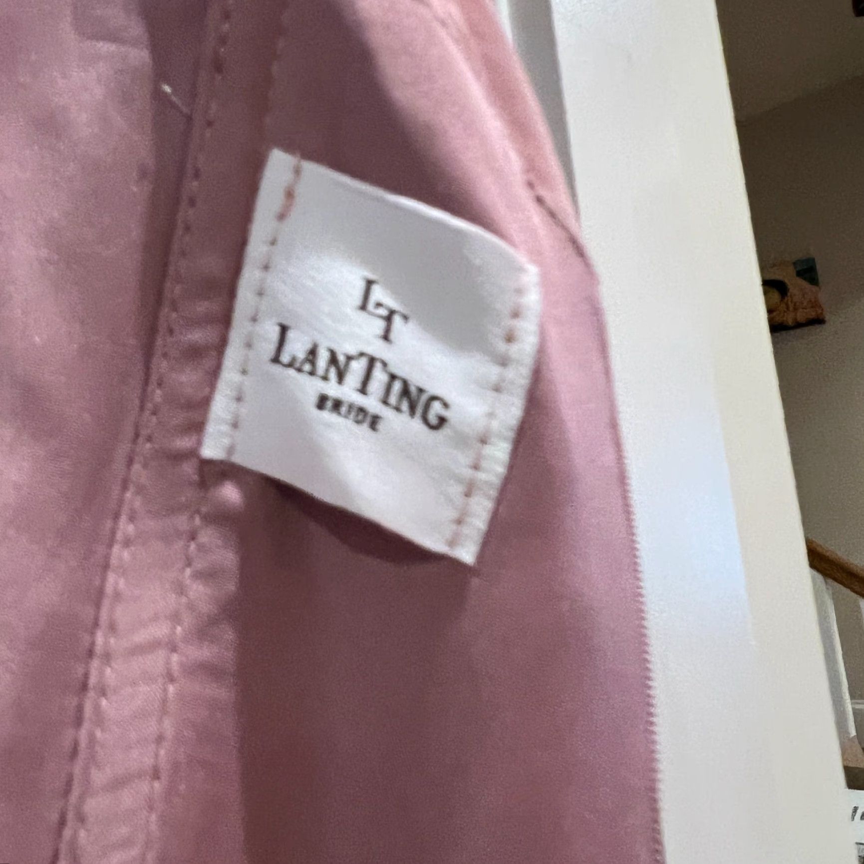 Pinko Lan Ting Dress Pink Long Bride NWOT Size M / US 6-8 / IT 42-44 - 5 Thumbnail