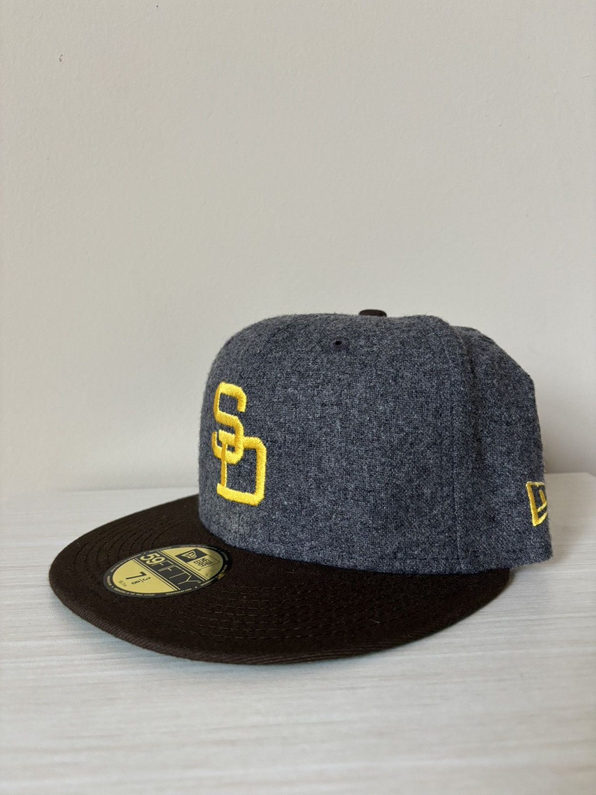 New Era San Diego Padres Size 7 3/8 Fitted Pro Image Sports Size ONE SIZE - 5 Thumbnail