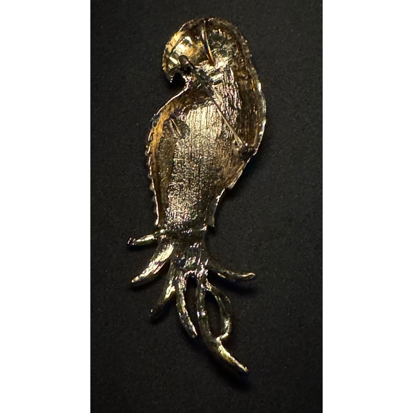 Other Large Rhinestone Parrot Brooch Size ONE SIZE - 4 Thumbnail