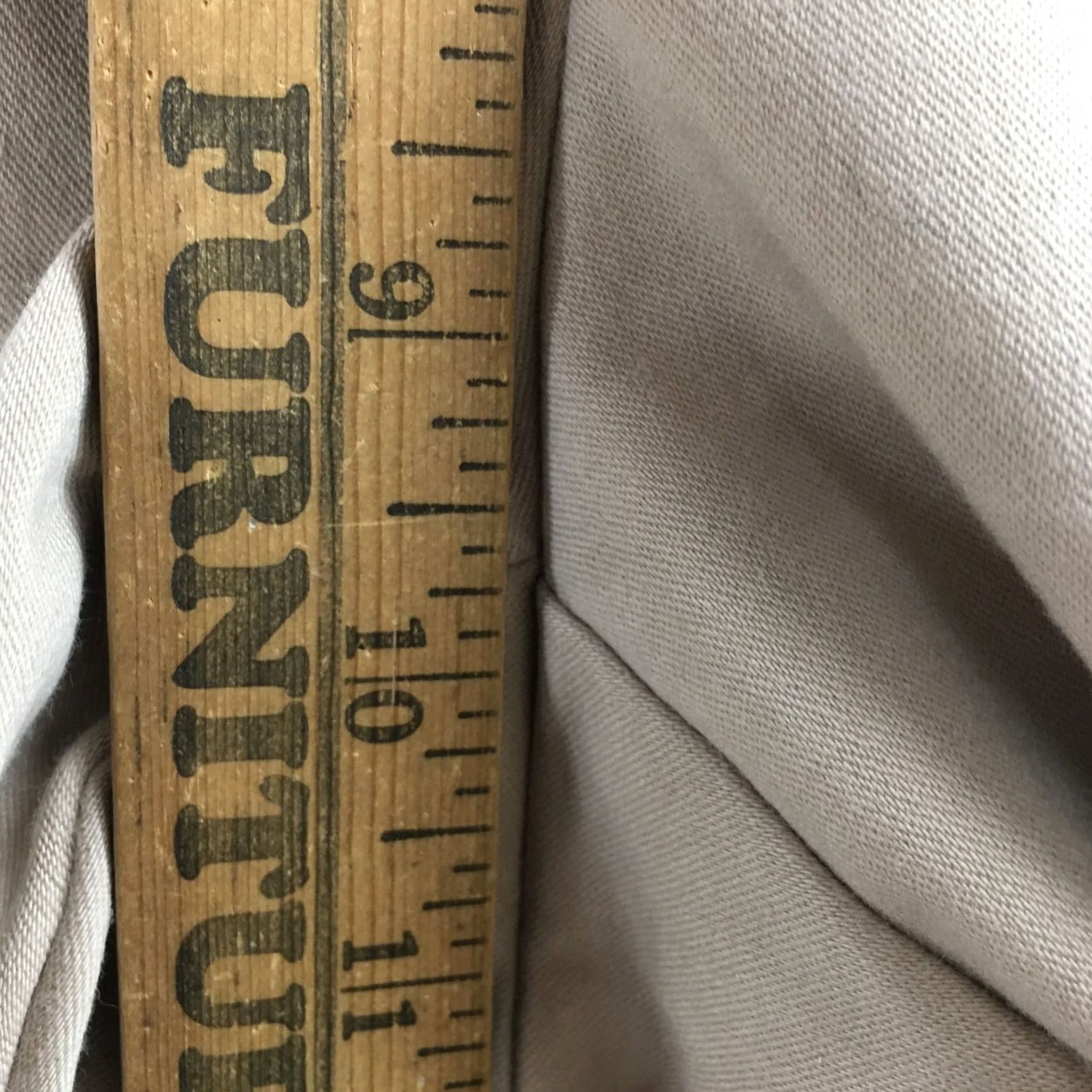 Calvin Klein Calvin Klein Womens Straight Trouser Pants Beige Mid Rise 32.5x26.25 Reg Tapered Logo Pockets Chino Machine Washable Size 24" / US 00 / IT 34 - 6 Thumbnail