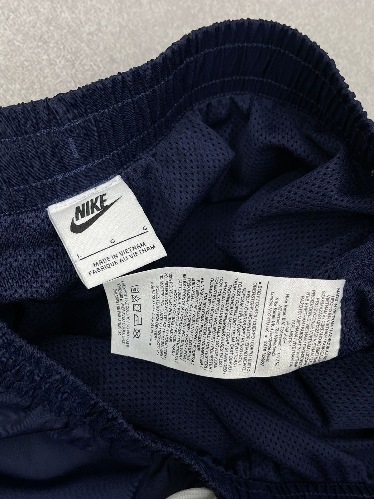 Nike Mens Nike NSW Woven Flow Shorts Navy Size US 34 / EU 50 - 7 Thumbnail