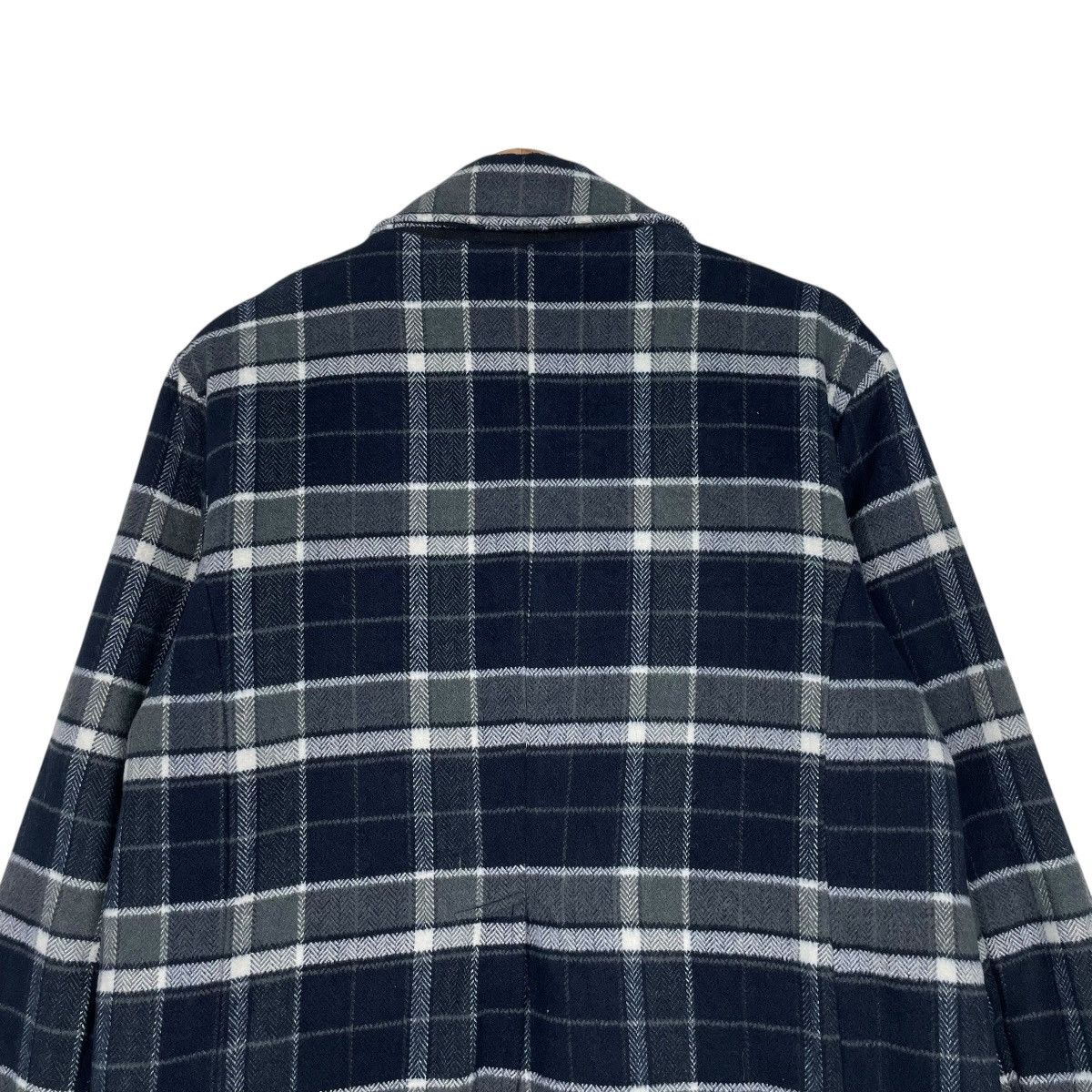 Japanese Brand Octopus Army Tartan Double Breasted Jacket Size US M / EU 48-50 / 2 - 8 Thumbnail