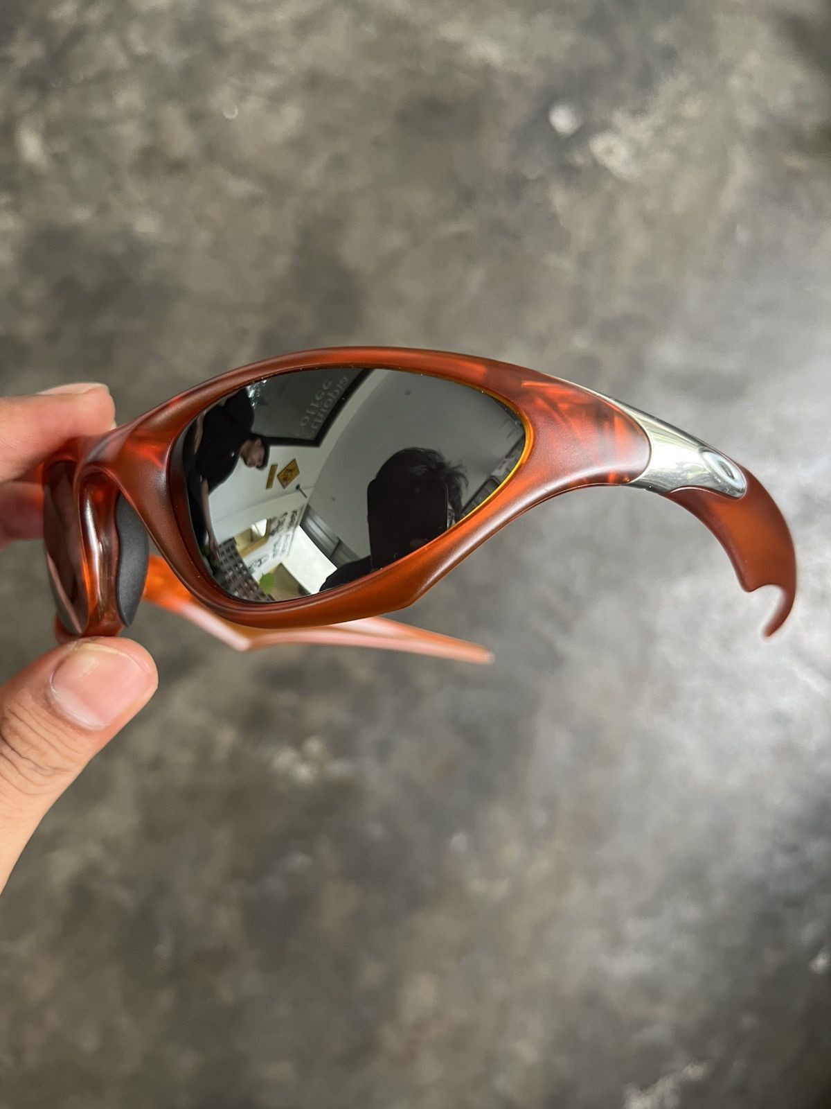 Oakley 2001 Oakley Scar Persimmon black iridium Size ONE SIZE - 2 Thumbnail