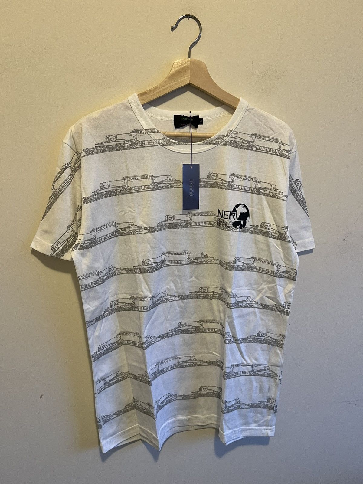 Anime × Japanese Brand Evangelion x Unnon brand new with tag tshirt japan Size US L / EU 52-54 / 3 - 1 Thumbnail