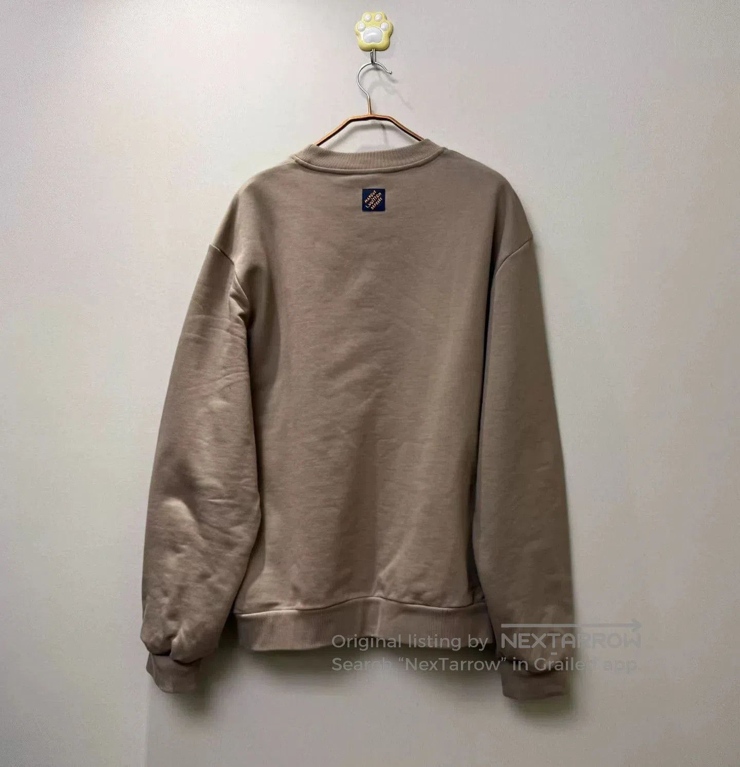 Louis Vuitton louis vuitton khaki embroidered sweatshirt. Size US XXL / EU 58 / 5 - 4 Thumbnail