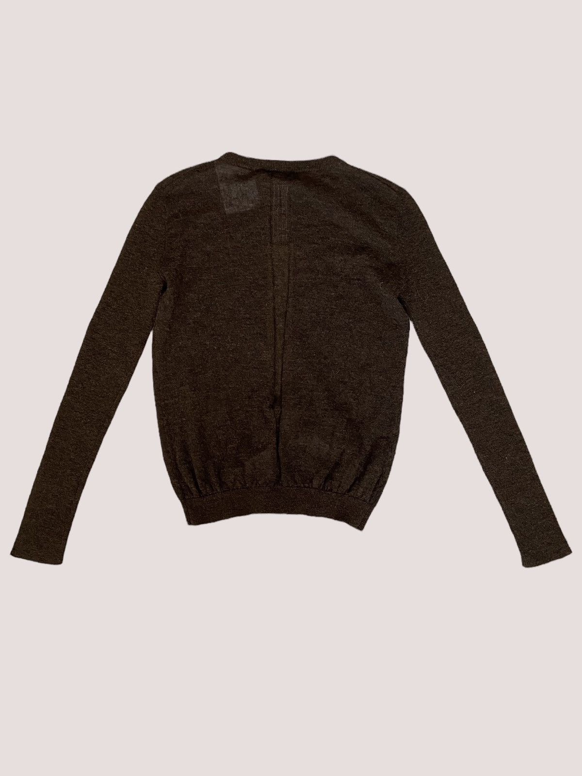 Rick Owens Alpaca Knit Sweater FW18 Sisyphus Size US L / EU 52-54 / 3 - 2 Thumbnail