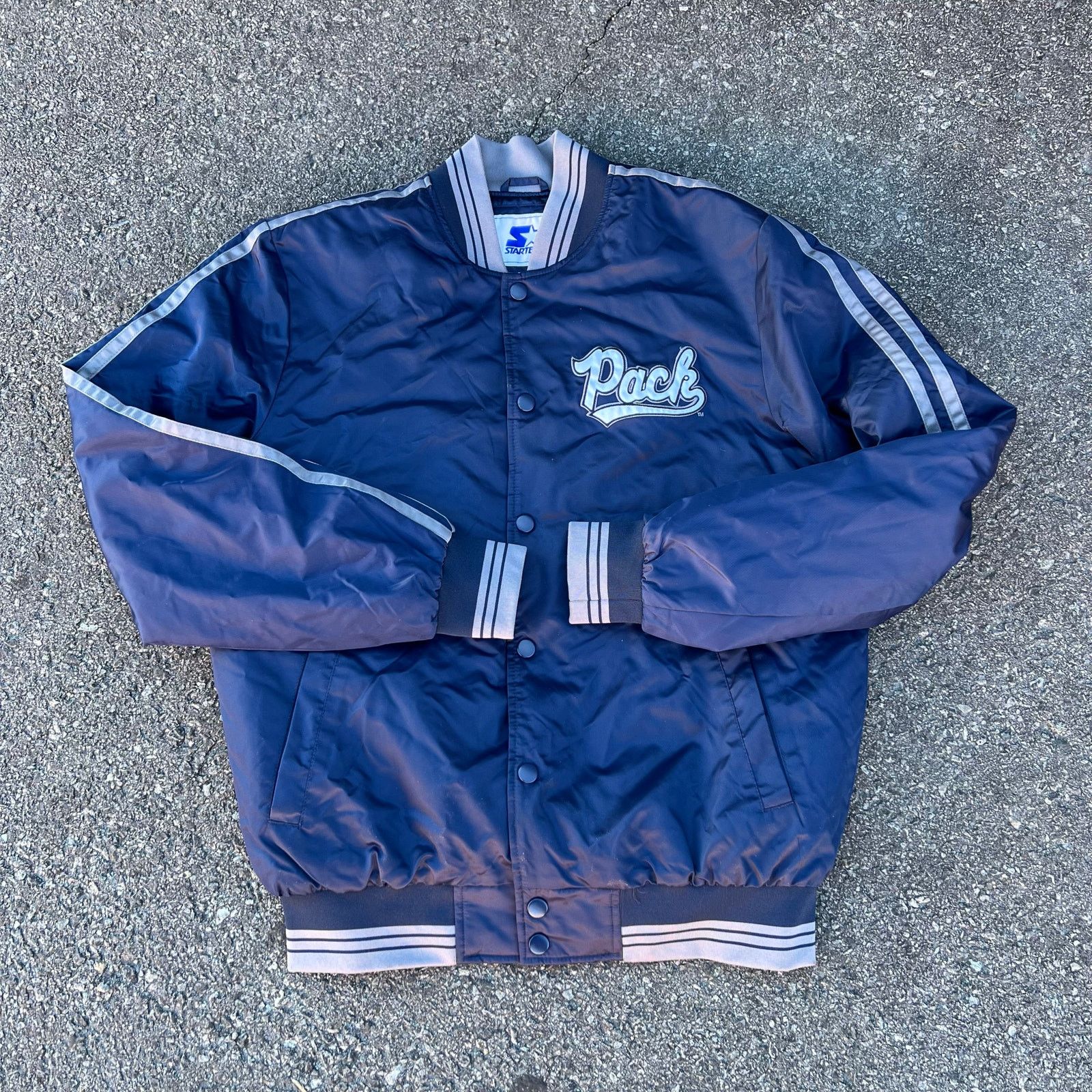 Starter Vintage Starter Nevada Script Home Game varsity jacket M Size US M / EU 48-50 / 2 - 7 Thumbnail