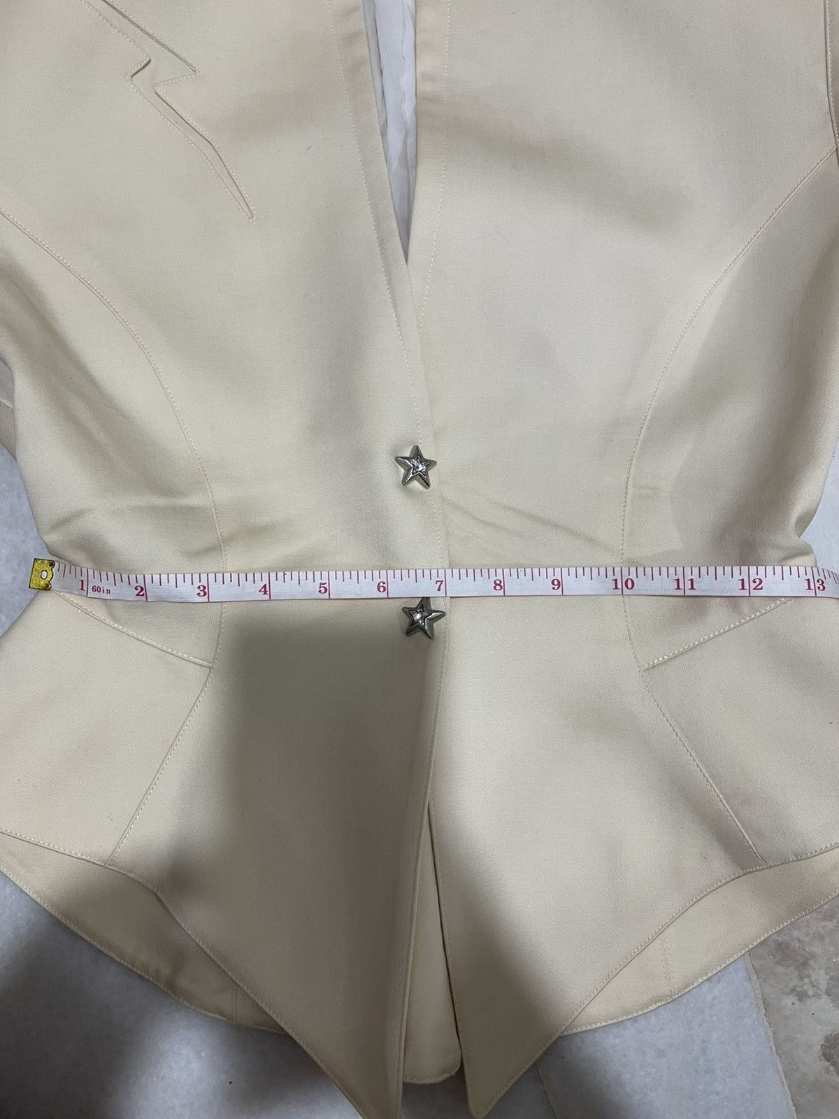 Grailed Rare 1989 Thierry Mugler Lightning Star Button Jacket 11 Size S / US 4 / IT 40 - 19 Thumbnail