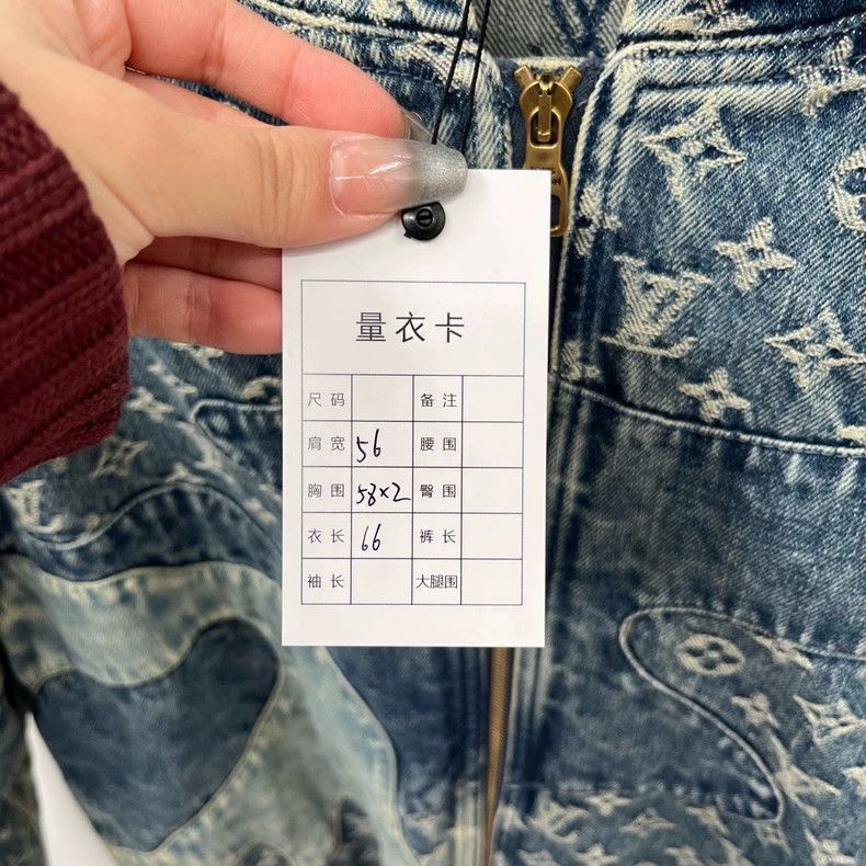 Louis Vuitton Louis Vuitton LV x Nigo LV² Blue jacket-2507 Size US L / EU 52-54 / 3 - 5 Thumbnail