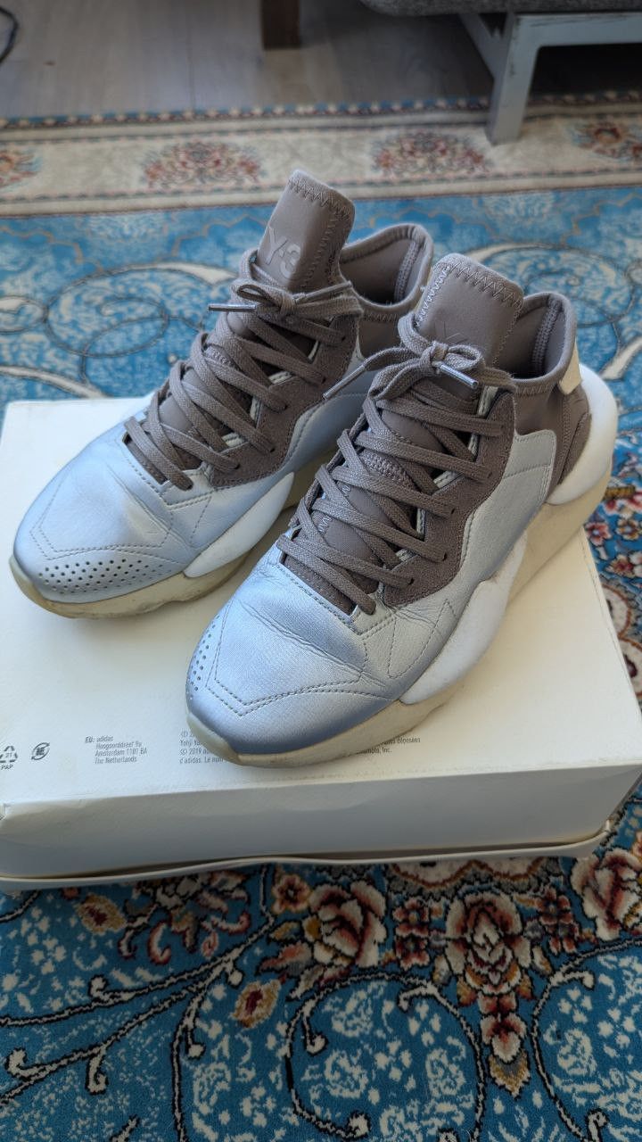 Y-3 Y-3 Kaiwa Silver Brown Size US 7.5 / EU 40-41 - 1 Thumbnail