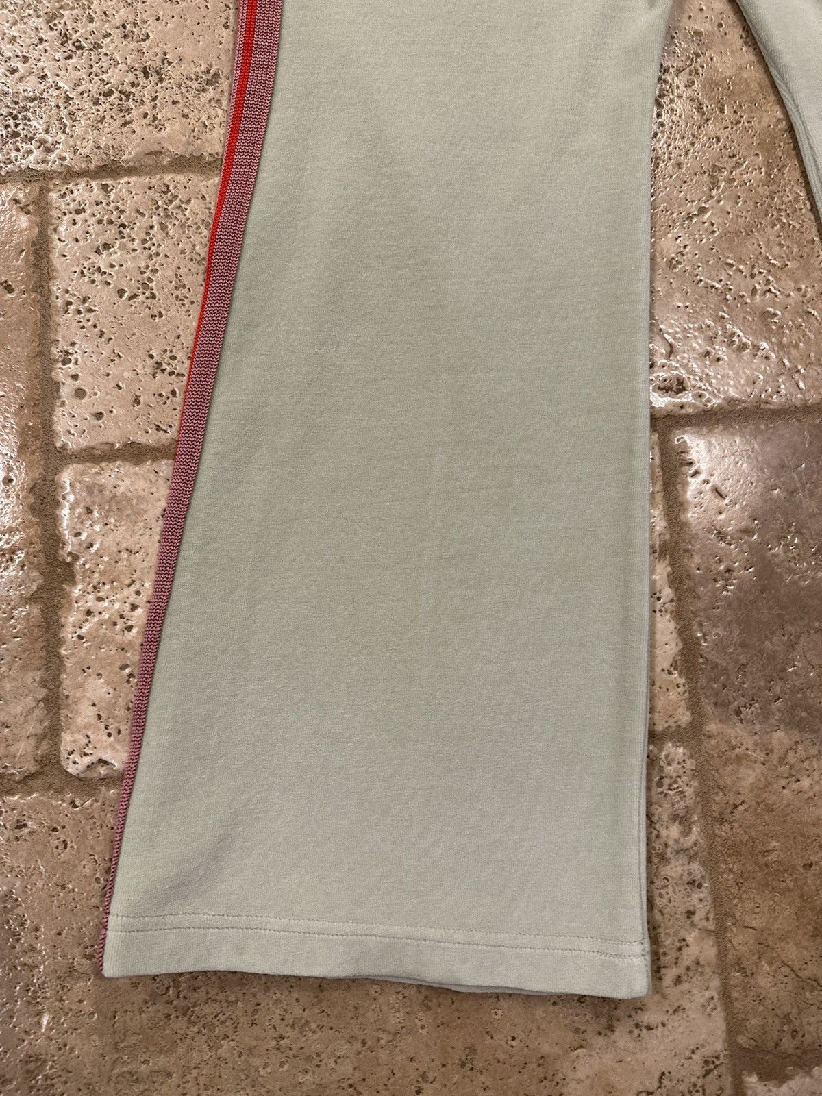 Maxfield Los Angeles × Needles Needles x Maxfield Mint Green / Red Velour Track Pants Size US 30 / EU 46 - 10 Thumbnail