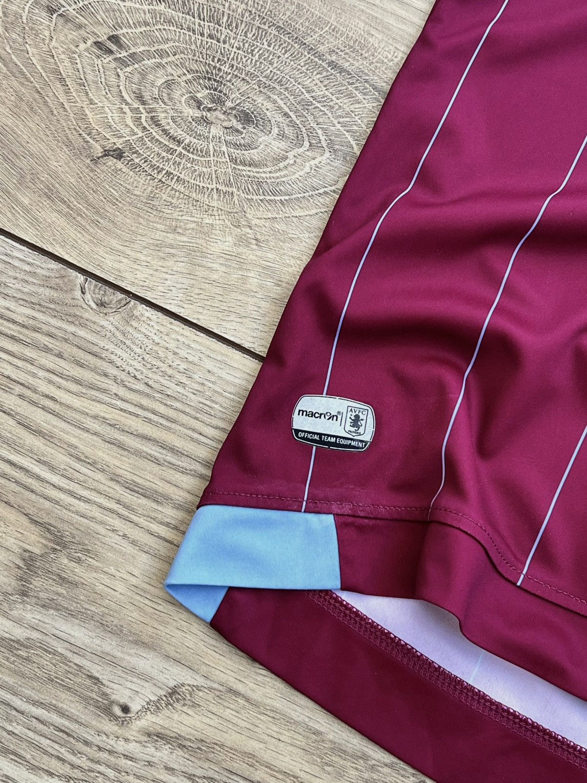 Macron Aston Villa 2014-2015 Home SET Soccer Long Sleeve Jersey Size US M / EU 48-50 / 2 - 4 Thumbnail