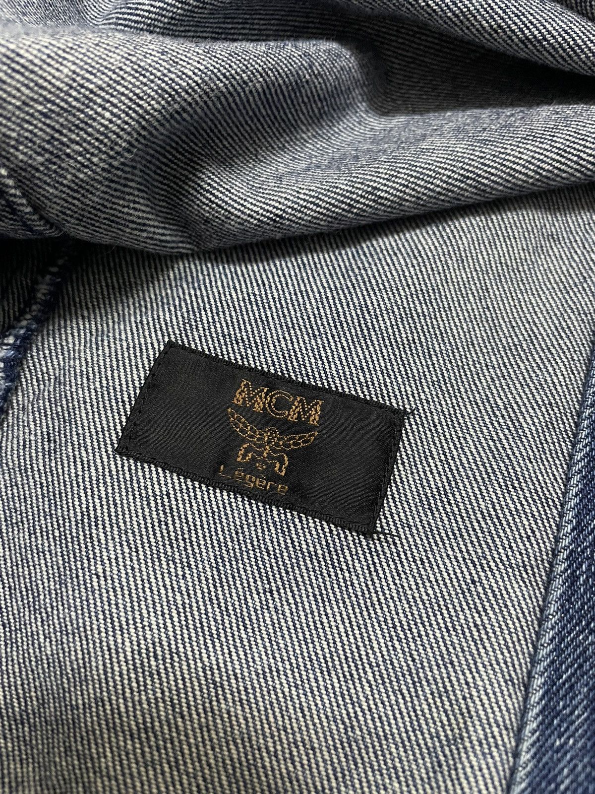 MCM MCM Golf Denim Jacket Size US L / EU 52-54 / 3 - 6 Thumbnail
