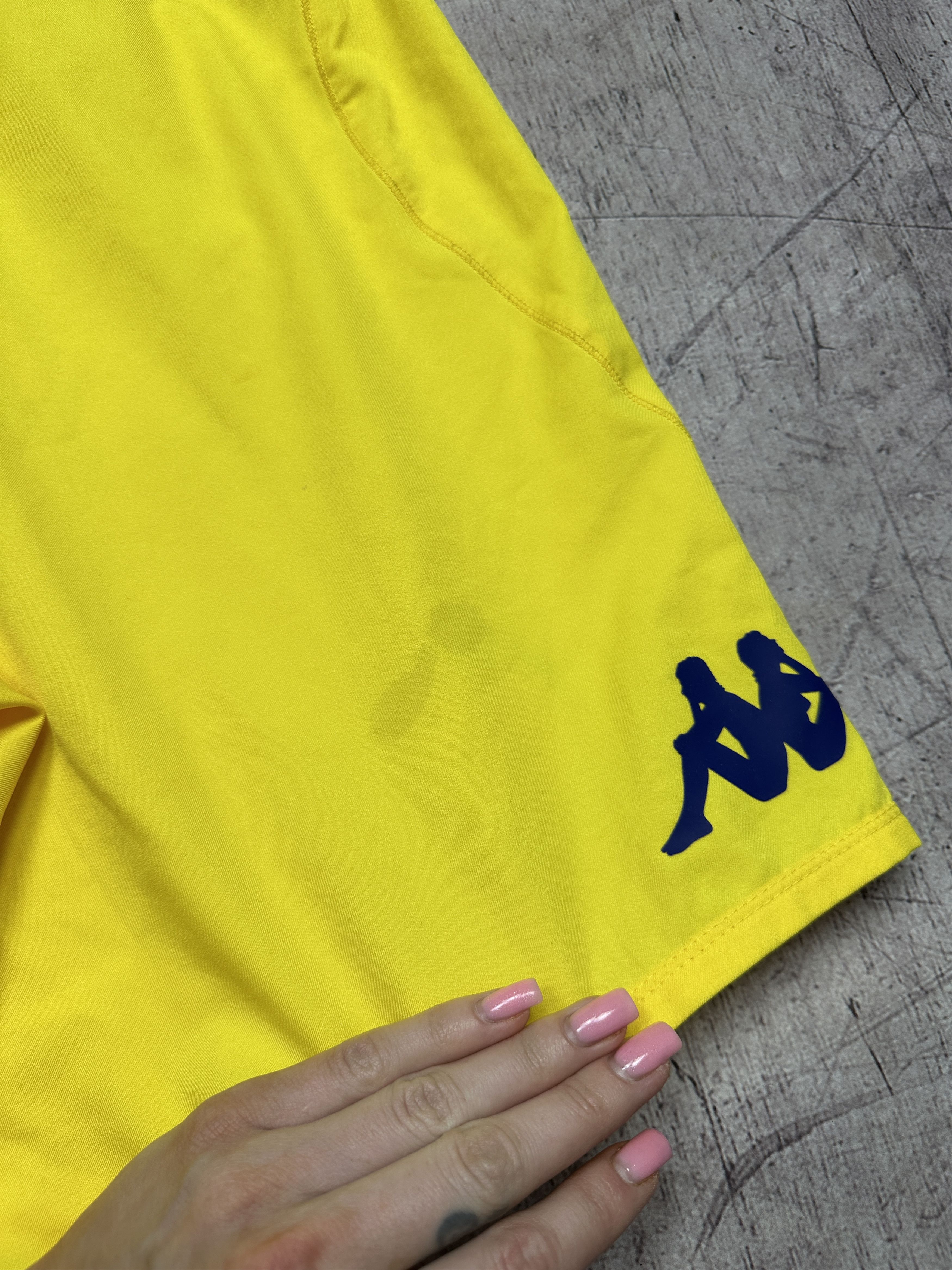 Kappa Kappa Leeds United Mens Soccer Football Shorts Size US 34 / EU 50 - 13 Thumbnail
