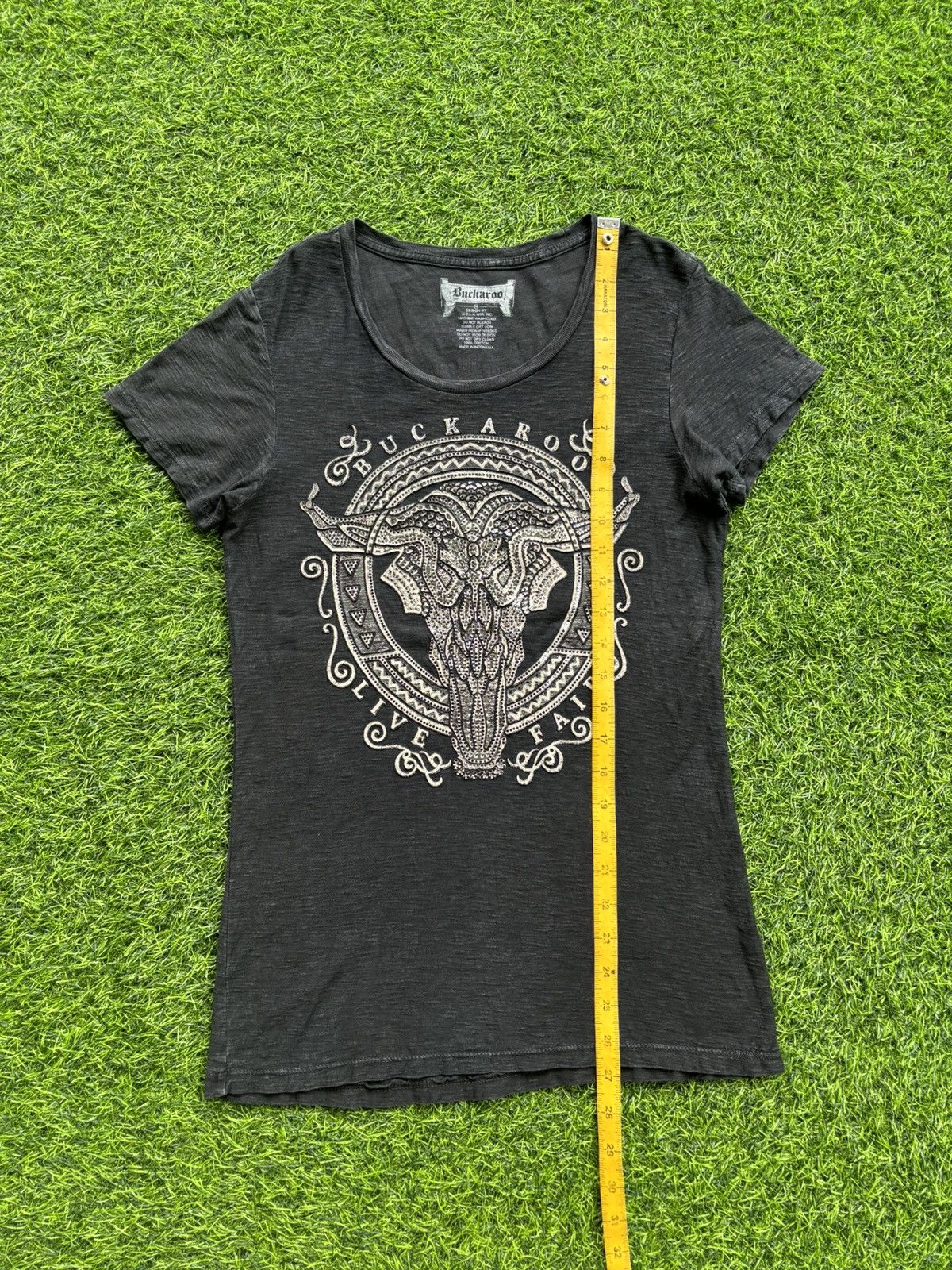BUCKAROO Y2k Buckaroo Live Fair Punk style Tshirt Size US S / EU 44-46 / 1 - 10 Thumbnail