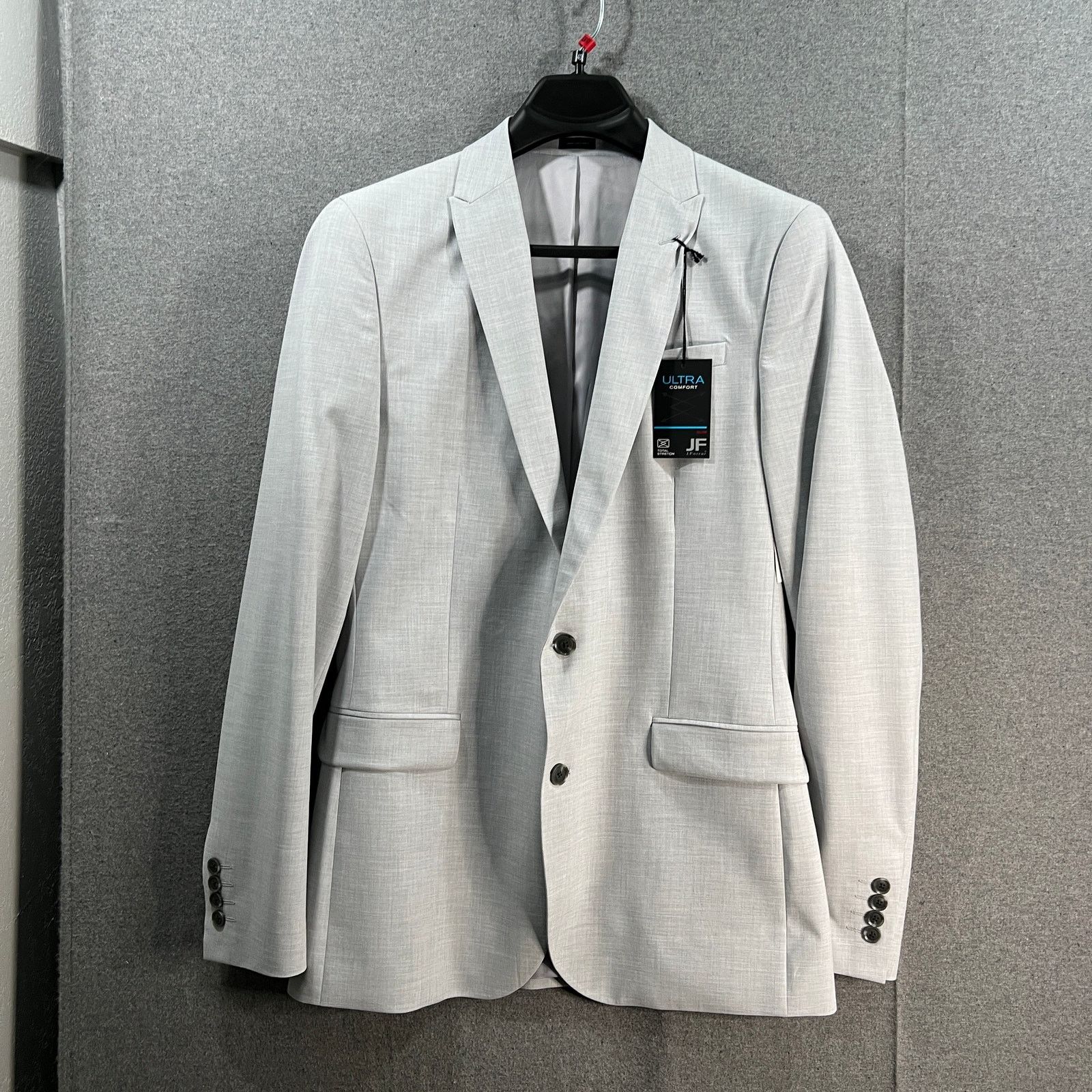 Other J. Ferrar Mens Slim Fit Suit Jacket Gray Size 40LNG Size 40L - 1 Thumbnail