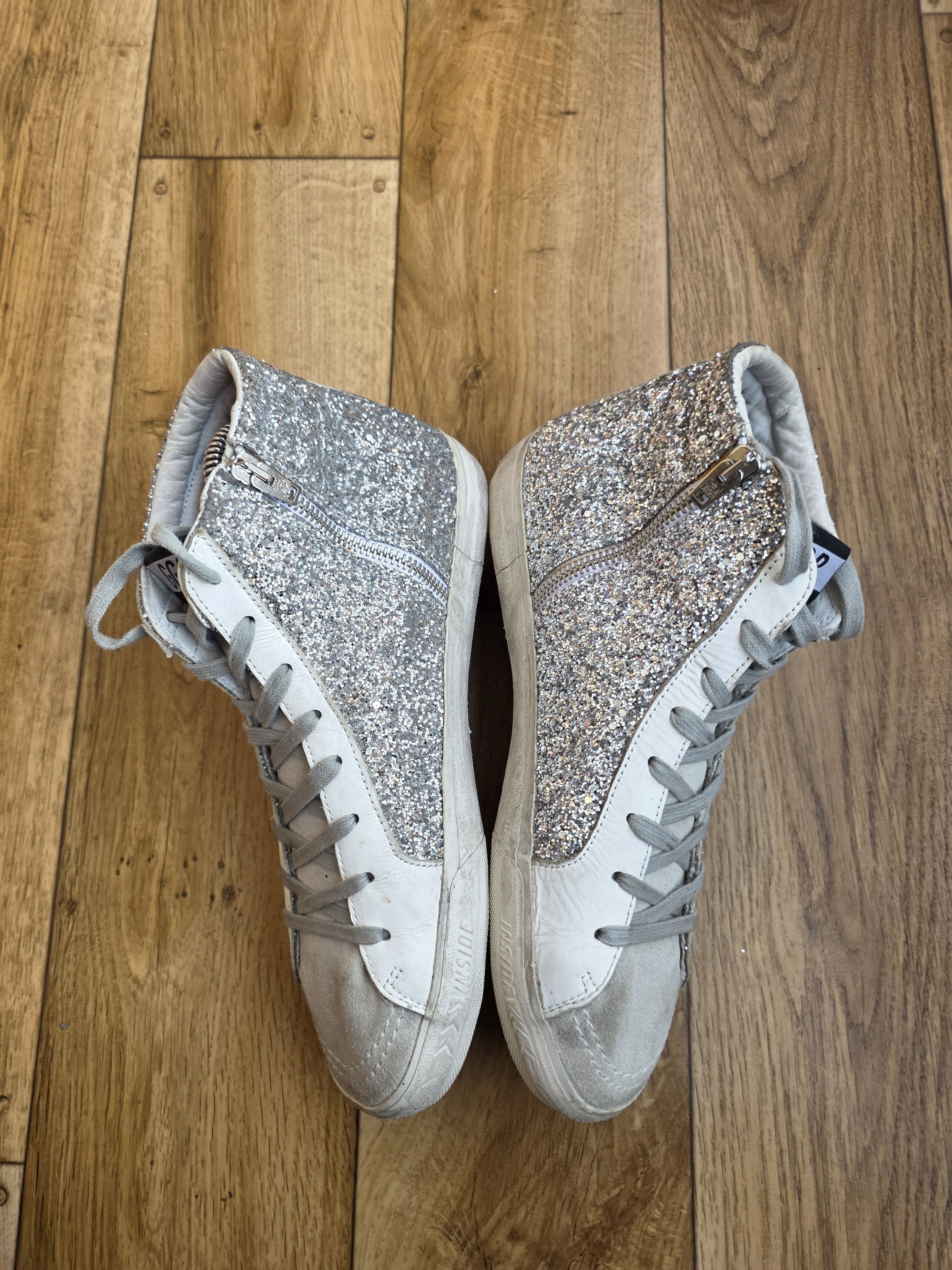 Golden Goose Golden Goose Slide Glitter Size US 8 / EU 41 - 5 Thumbnail