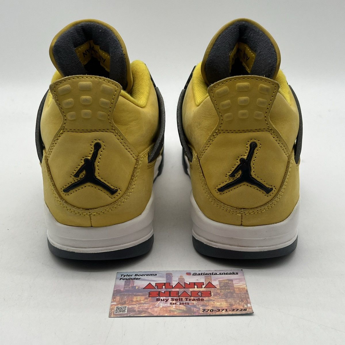 Jordan Brand Air Jordan 4 Lightning Size US 8.5 / EU 41-42 - 3 Thumbnail