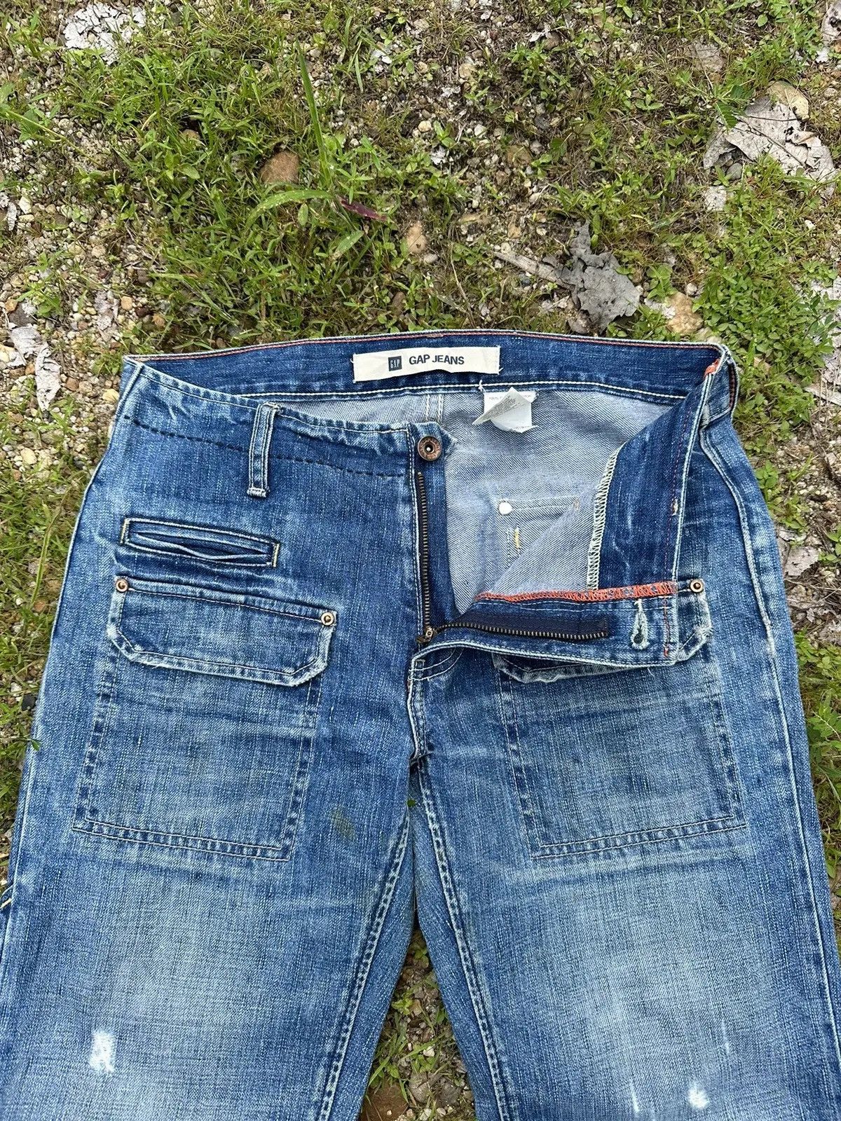 In The Attic STEALS!! GAP Jeans Vintage Work Wear VERY RARE Denim Pants Size US 29 - 8 Thumbnail