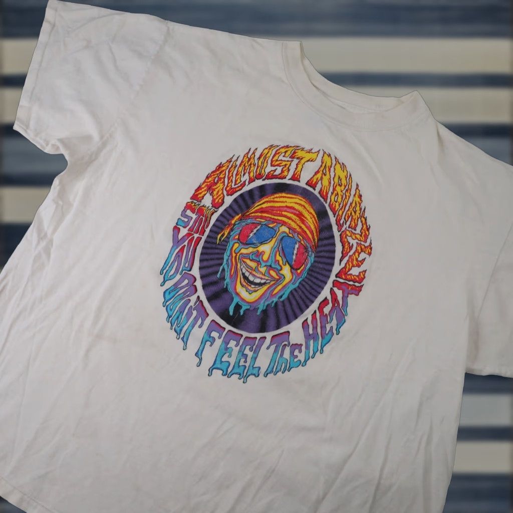 Vintage VINTAGE Grateful Dead Fire on the Mountain Lyrics Graphic T Shirt Size US XL / EU 56 / 4 - 1 Thumbnail