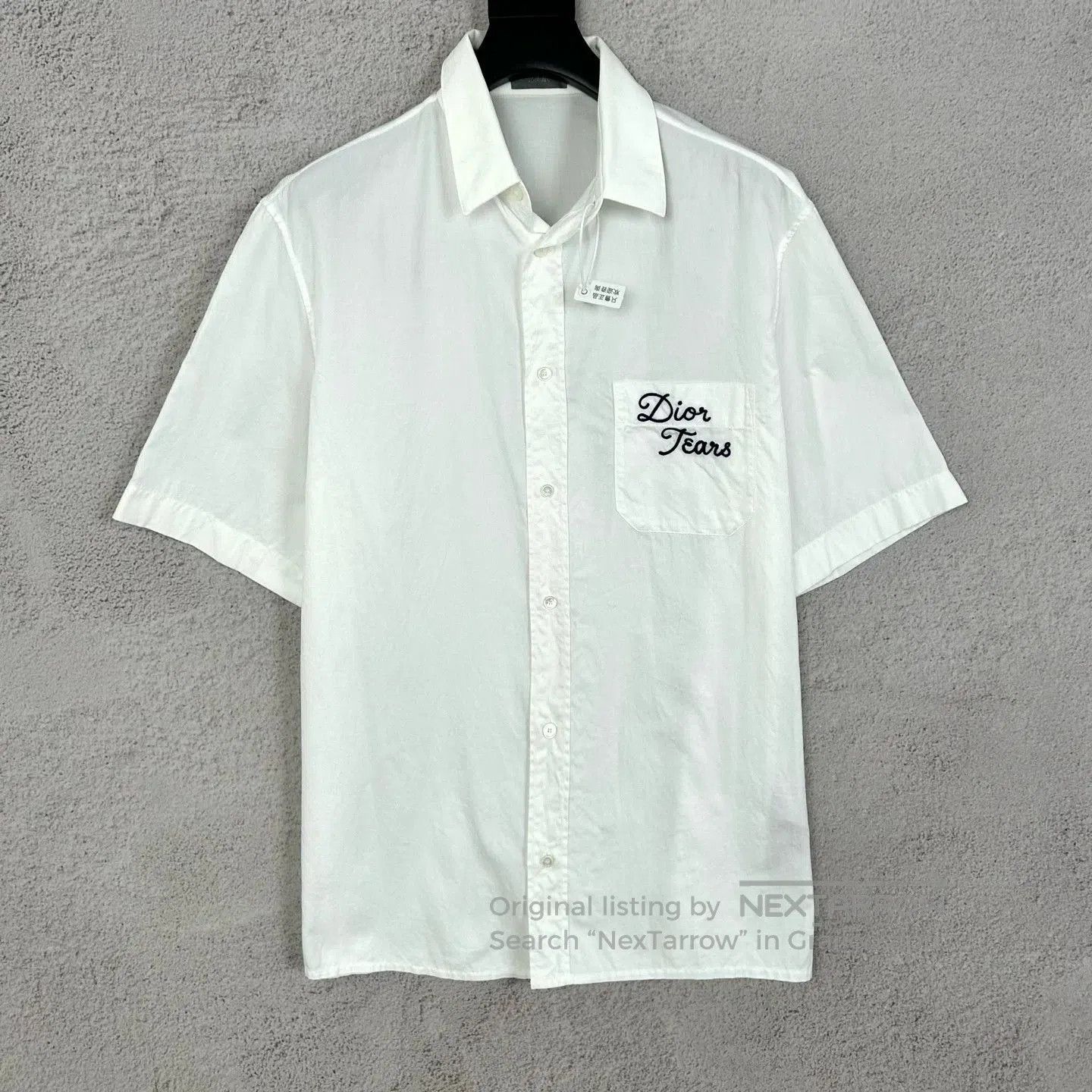 Dior Dior x Denim Tears FW23 Solid Logo Shirt. Size US M / EU 48-50 / 2 - 1 Thumbnail